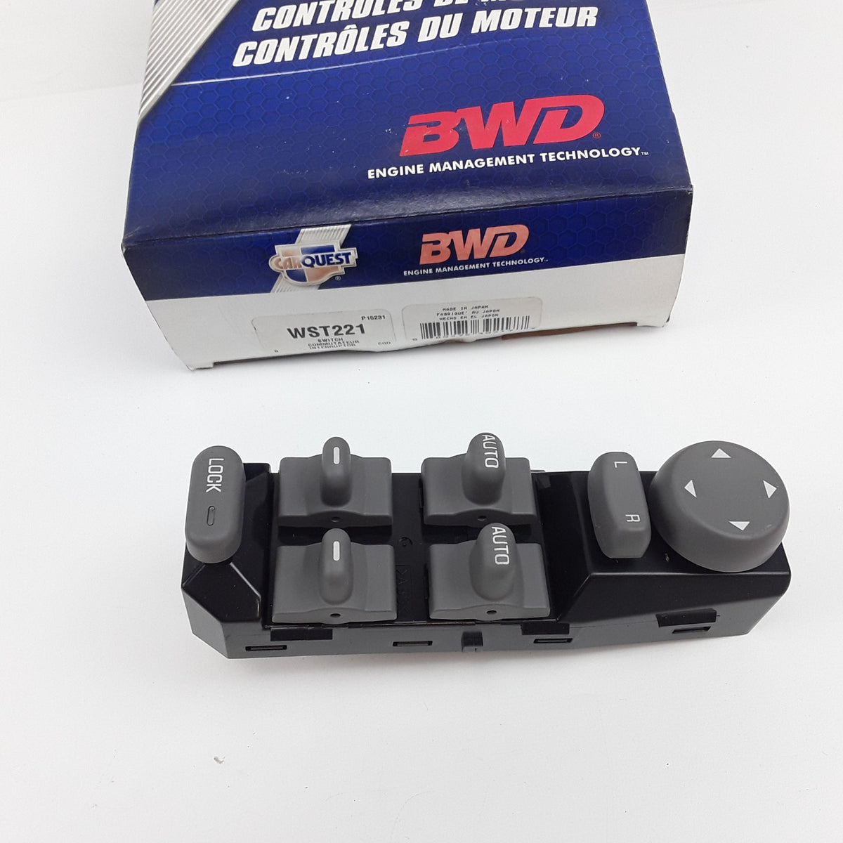 Front Left Power Window Switch Fits Pontiac Bonneville (2000 2001 2002 2003)