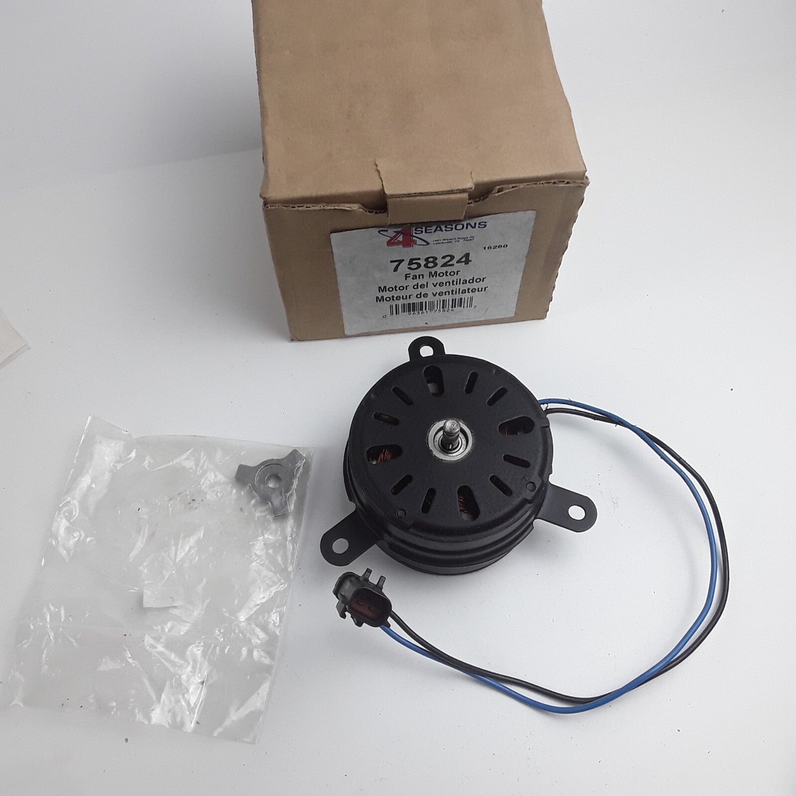4 Pole Radiator Engine Cooling Fan Motor Fits Jeep Grand Cherokee 4.0L-L6 2004