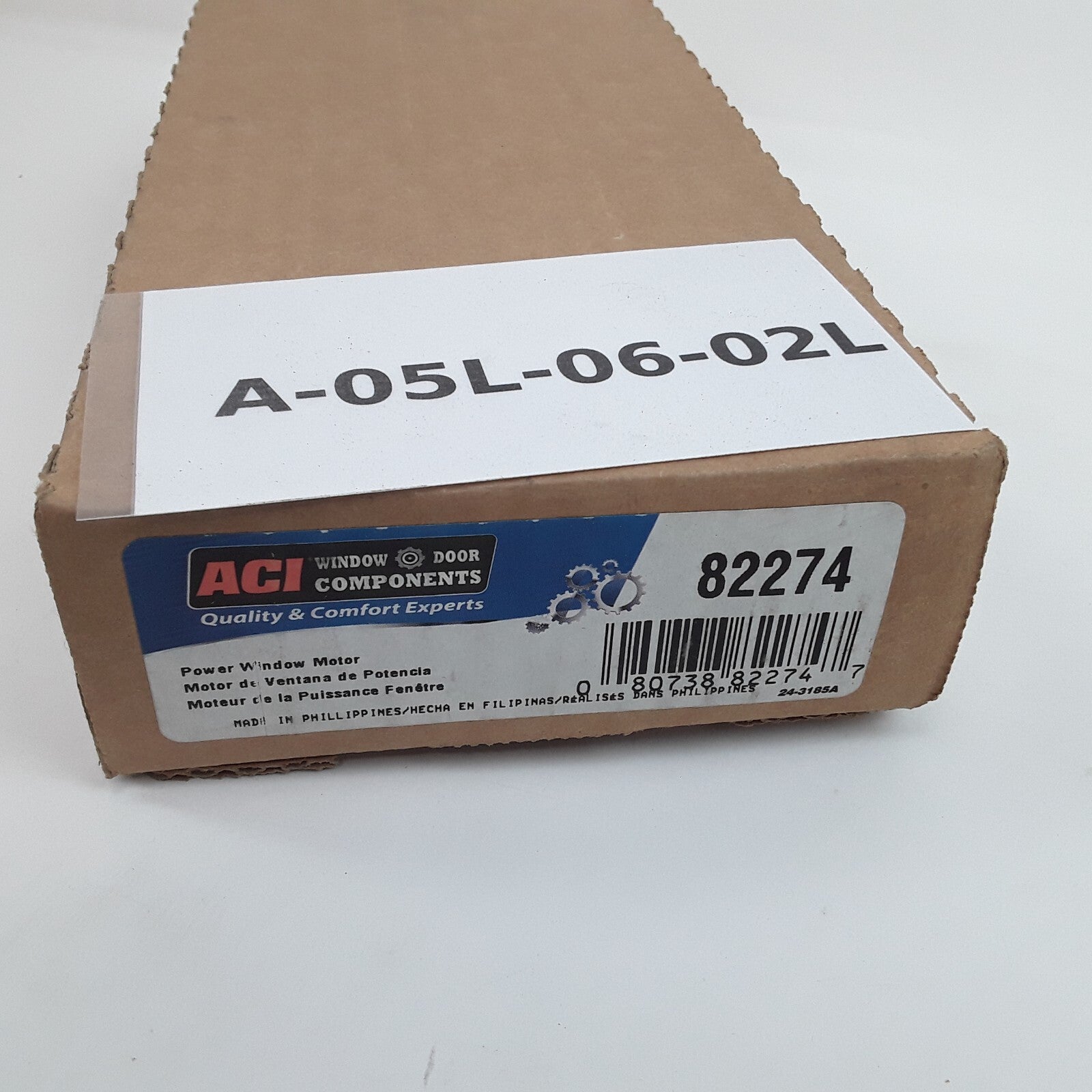 ACI 82274 Front Left Power Window Motor Fits Isuzu GMC Chevrolet (2004-2012)