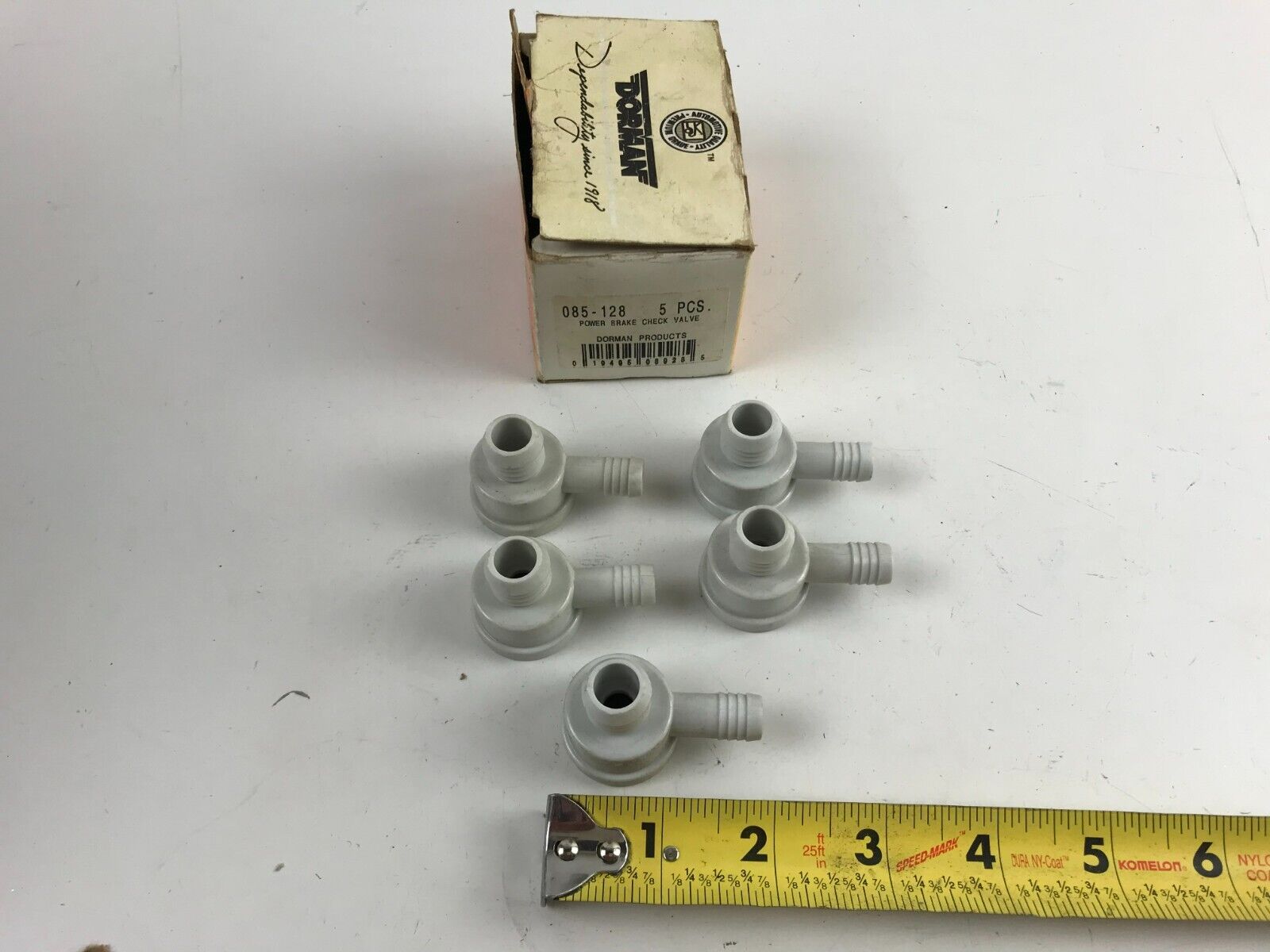 GENUINE OEM Dorman 085-128 Power Brake Check Valve 5 PCS. FAST SHIPPING - HotCarParts