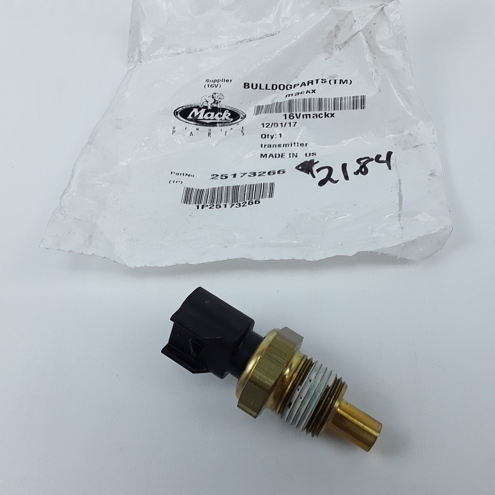 Mack 25173266 Transmission Fluid Temperature Sensor Fits Mack 64MT2113AM