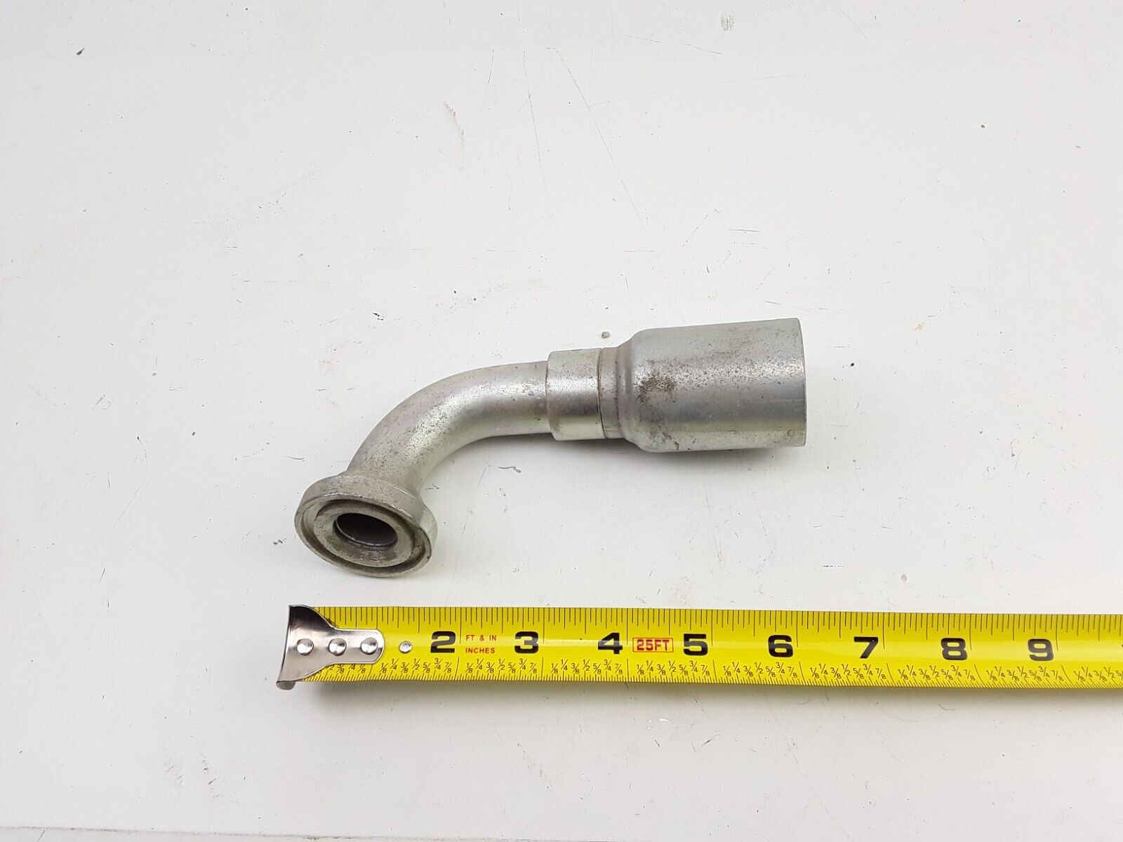 EATON Weatherhead Coll-O-Crimp 16U-G76 90 Degree Split Flange Tube Elbow Fitting - HotCarParts