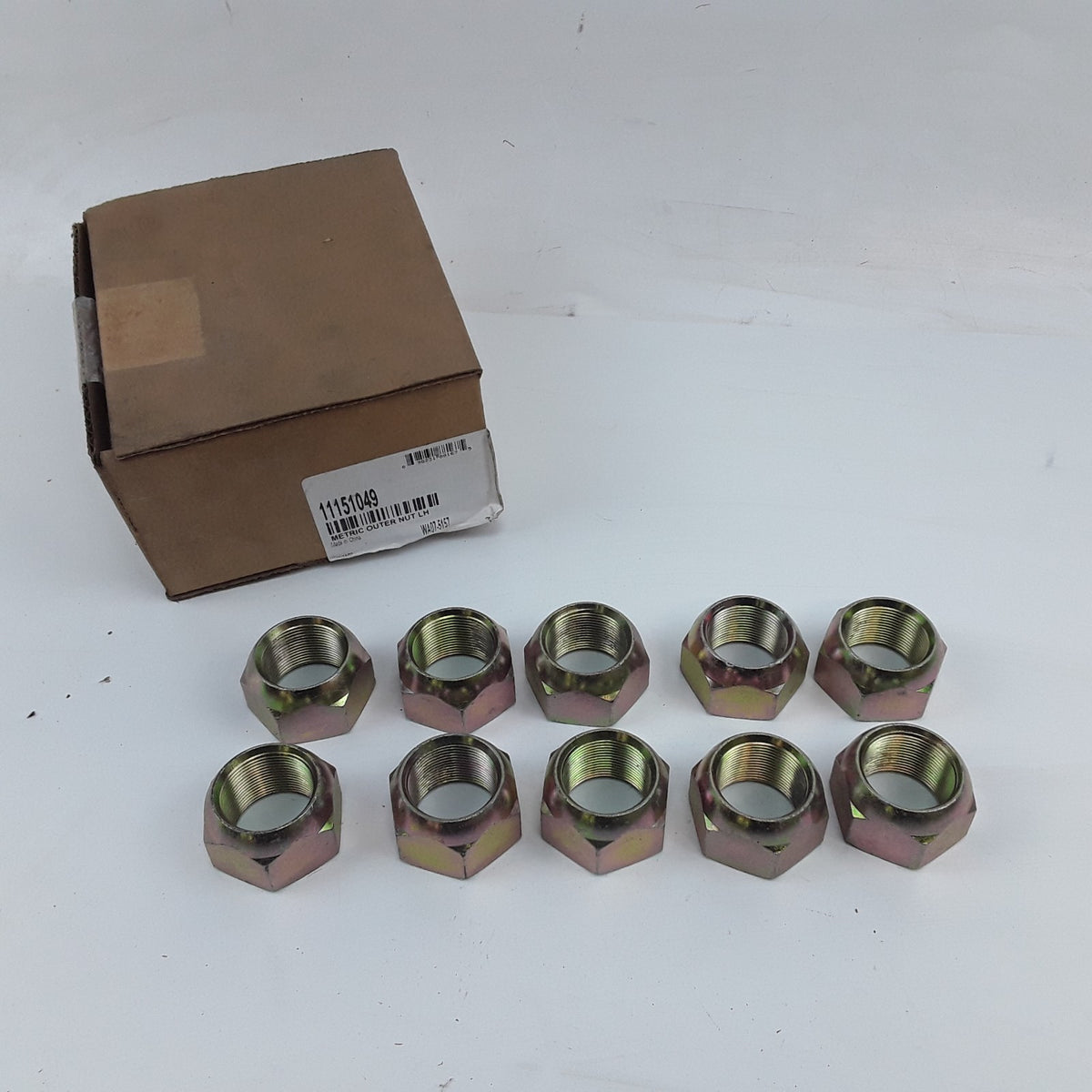 World American WA07-5157 Left Hand Wheel Lug Nut M30X1.5 Thread, M20X1.5 Hex