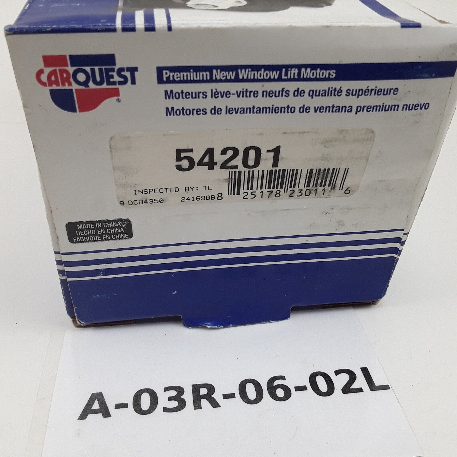 Carquest 54201 Power Window Motor Heavy Duty Lift For Car/Truck/SUV