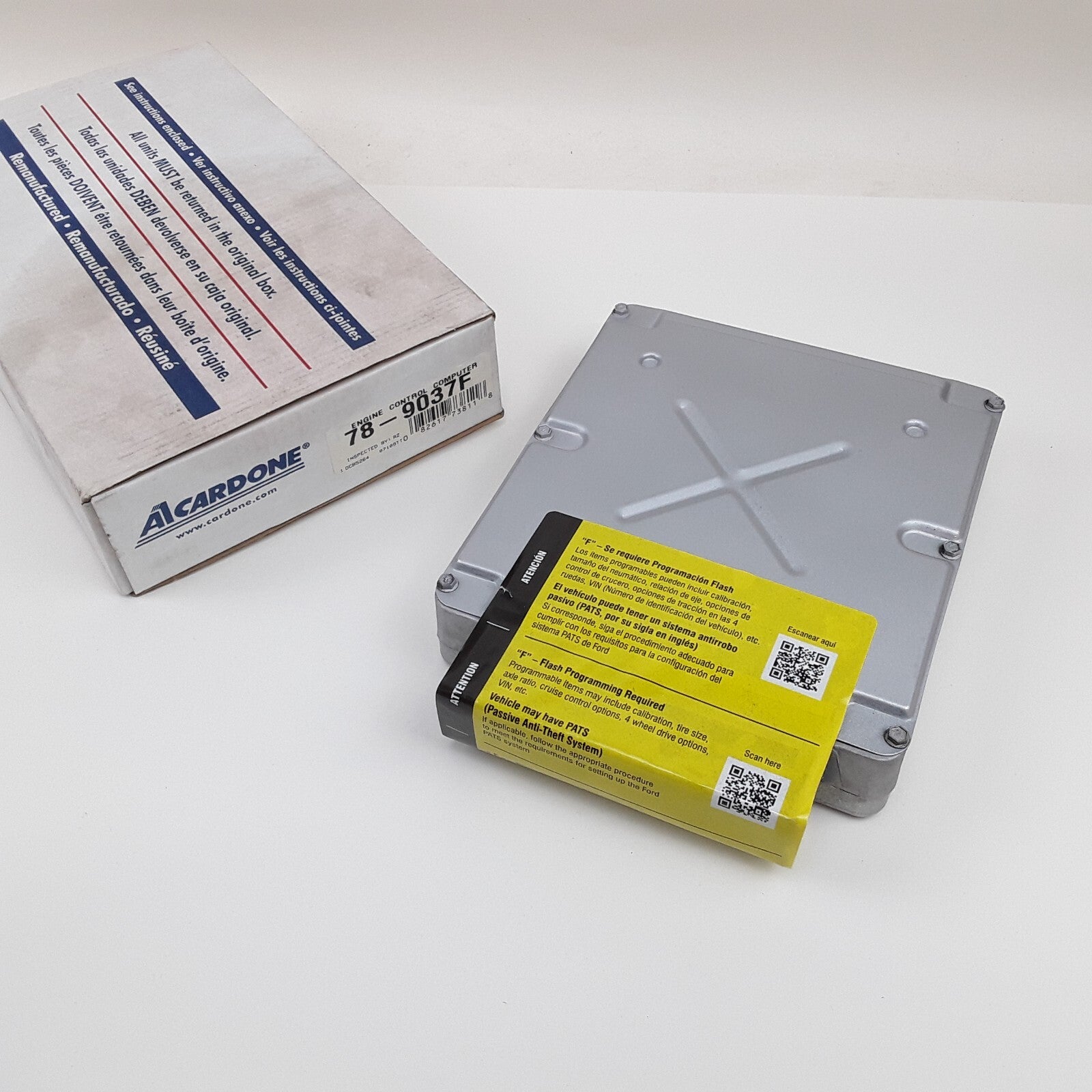 Cardone 78-9037F Engine Control Module Rectangle Fits Ford Escort 2001 2002 2003