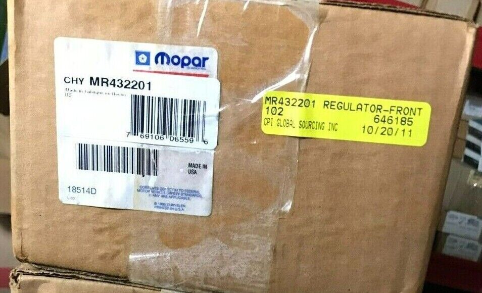 Window Regulator Front Left GENUINE OEM Mopar MR432201 FAST SHIPPING - HotCarParts