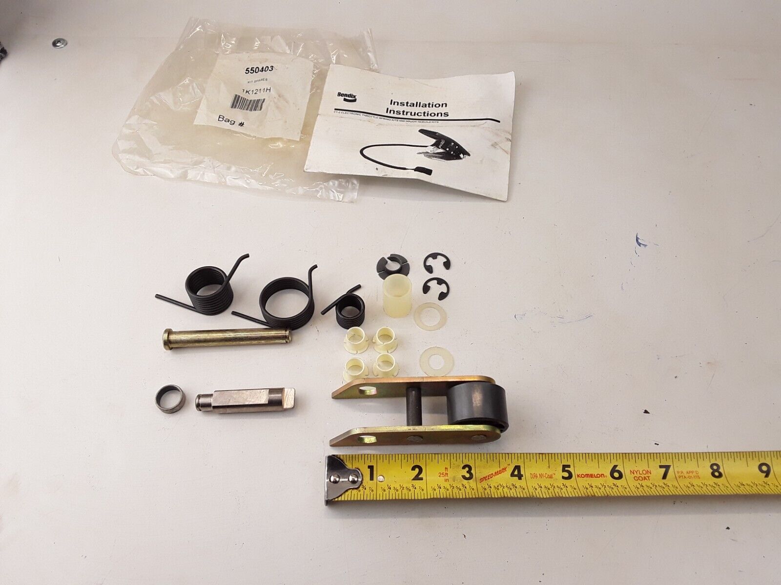 Bendix 550403 ET-2 Electronic Throttle Major Repair Rebuild Kit New Fr