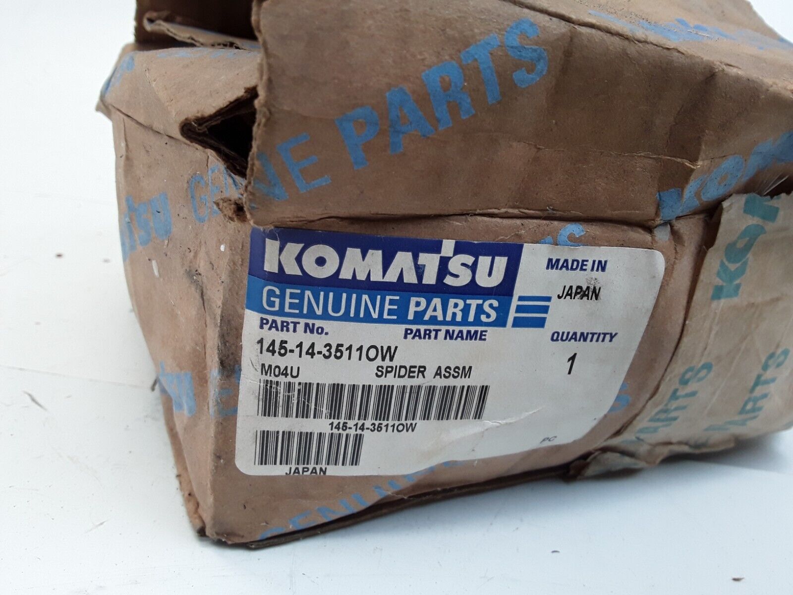 GENUINE OEM Komatsu 145-14-35110W SPIDER & BEARING KIT 145-14-35110, 1451400190 - HotCarParts