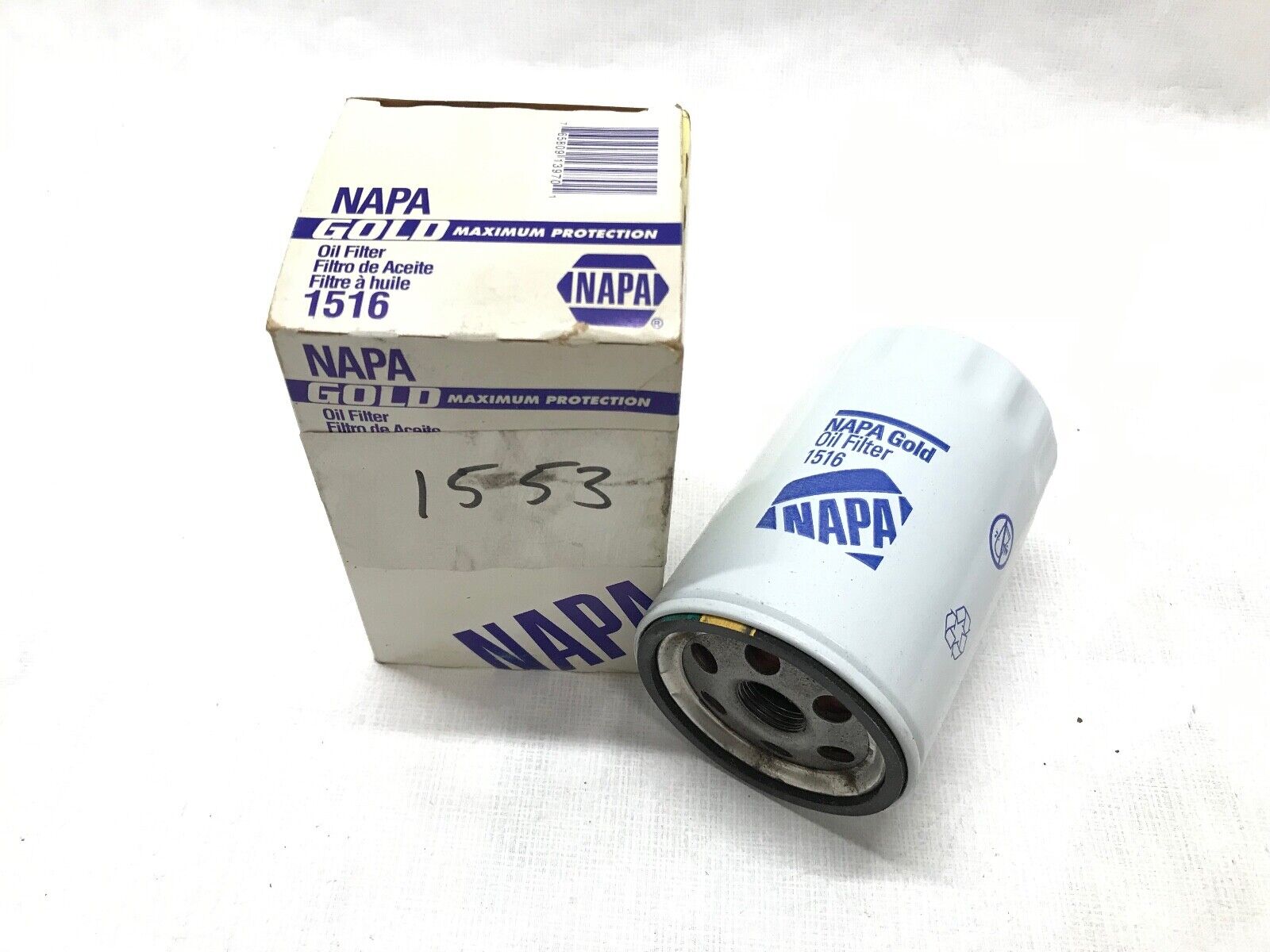 Engine Oil Filter NAPA 1516 / B243 51516 L20089 LF134 LF16212 - HotCarParts
