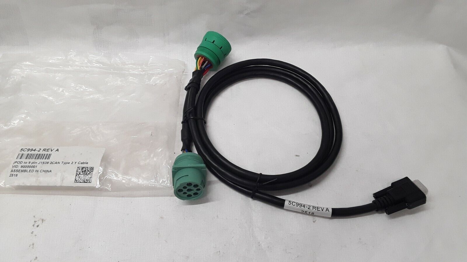 5C994-2 REV A JPOD To 9 Pin J1939 Type 2 connector (replaces 5C909L), 500K - HotCarParts