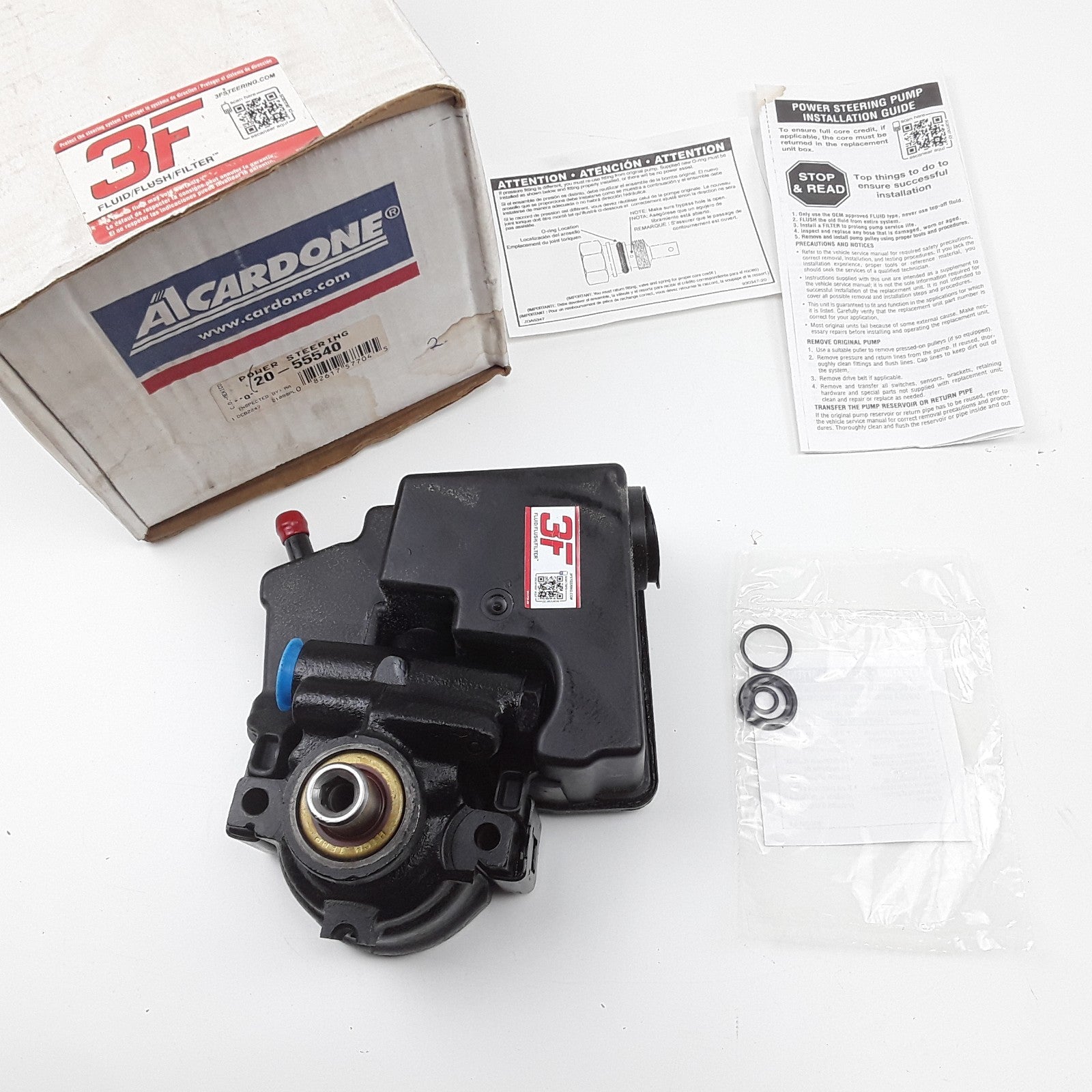 Power Steering Pump Fits Pontiac Bonneville Oldsmobile 88 Buick Park Avenue 1995