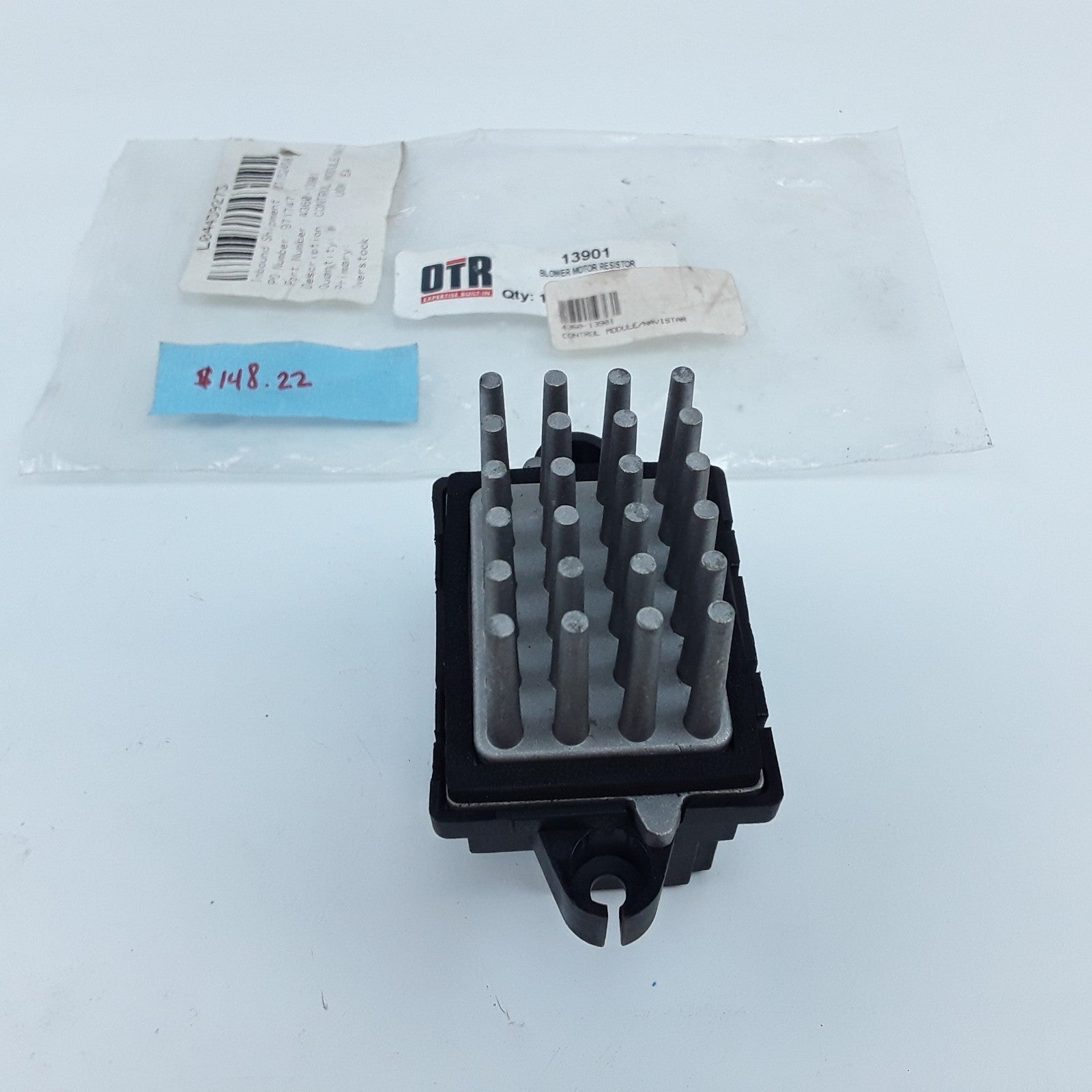 Blower Motor Resistor Fits International 7500 LoneStar ProStar 4400 (2012-2020)