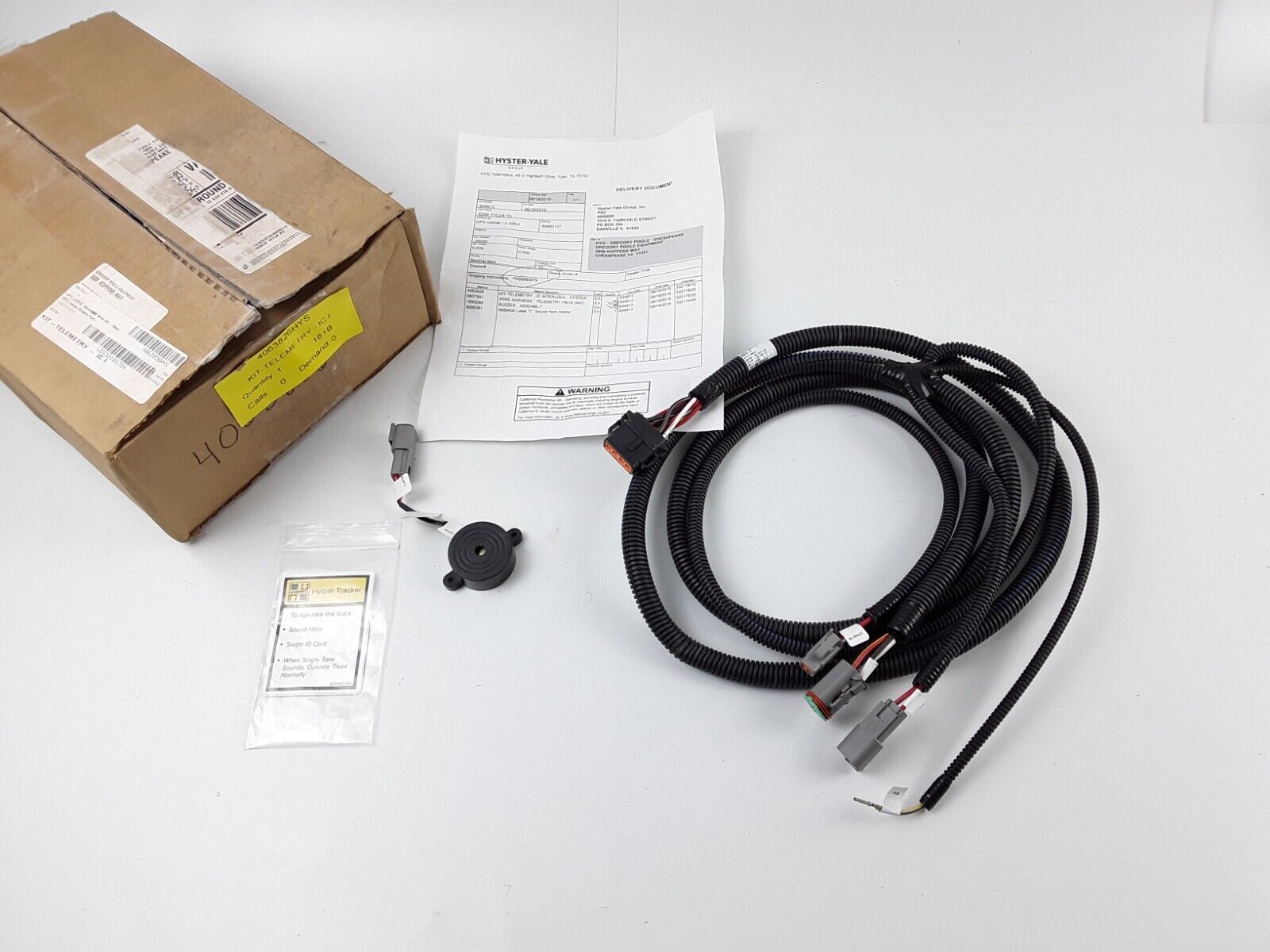 Hyster 4063826 Kit Telemetry Interlock IC Wire Harness Buzzer 1595284 Forklift - HotCarParts