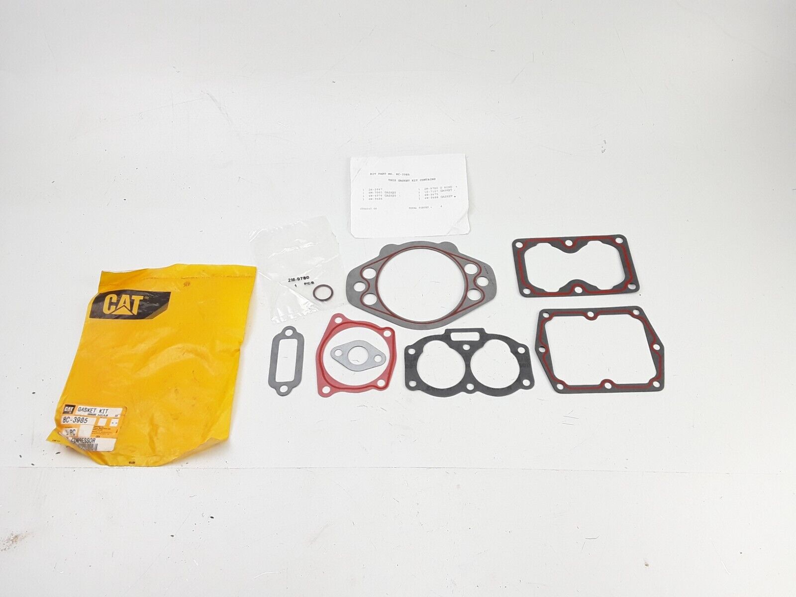 CAT 8C-3985 CATERPILLAR GASKET SET AIR COMPRESSOR 926 926A G916 G926 IT18B IT28B - HotCarParts