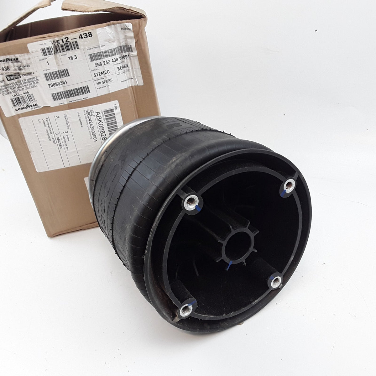 Goodyear 1R12-438 Air Spring Rolling Lobe Fits Trucks Trailers and Buses