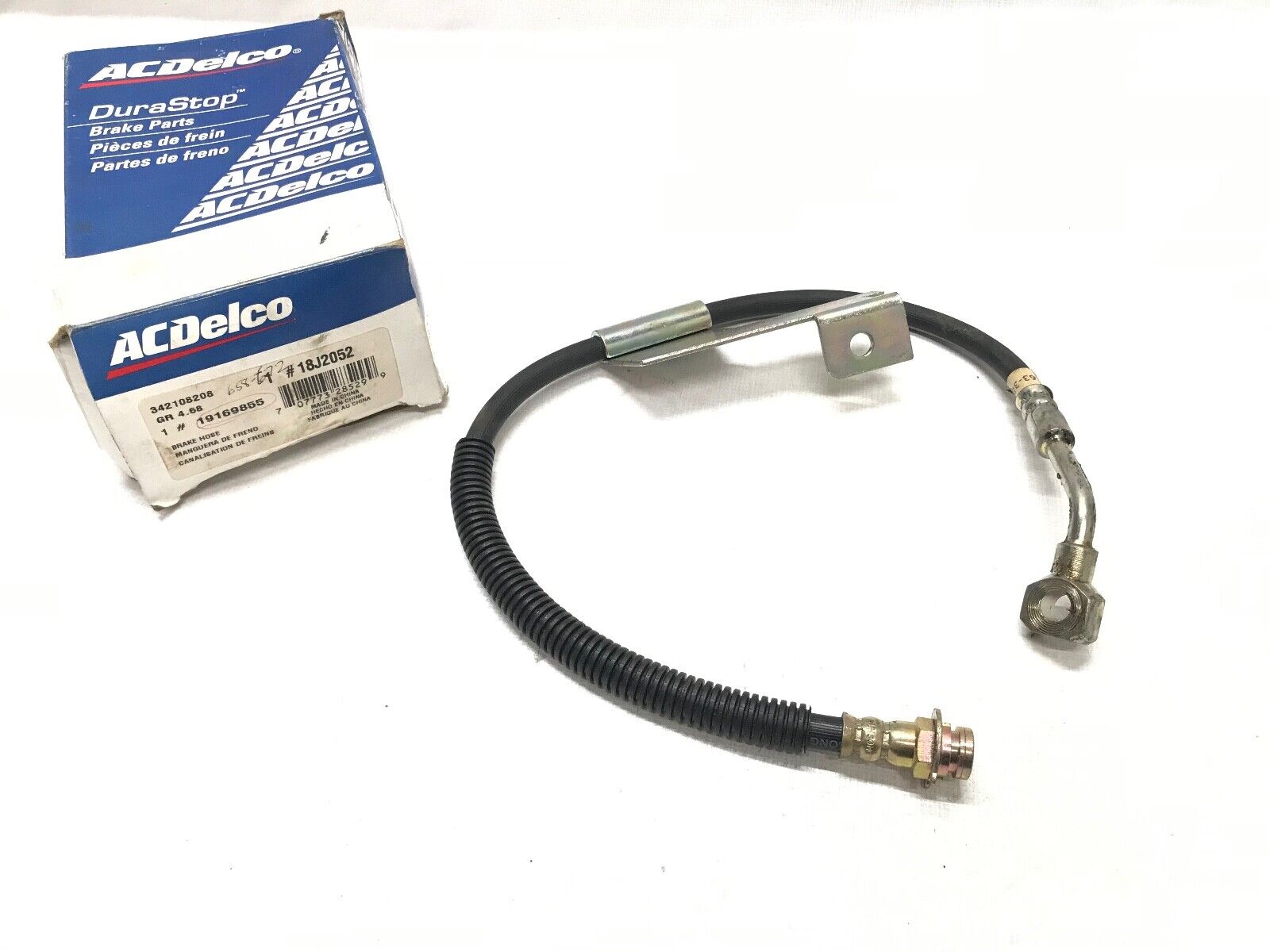 Brake Hydraulic Hose Front Right ACDelco Pro Brakes 18J2052 - HotCarParts