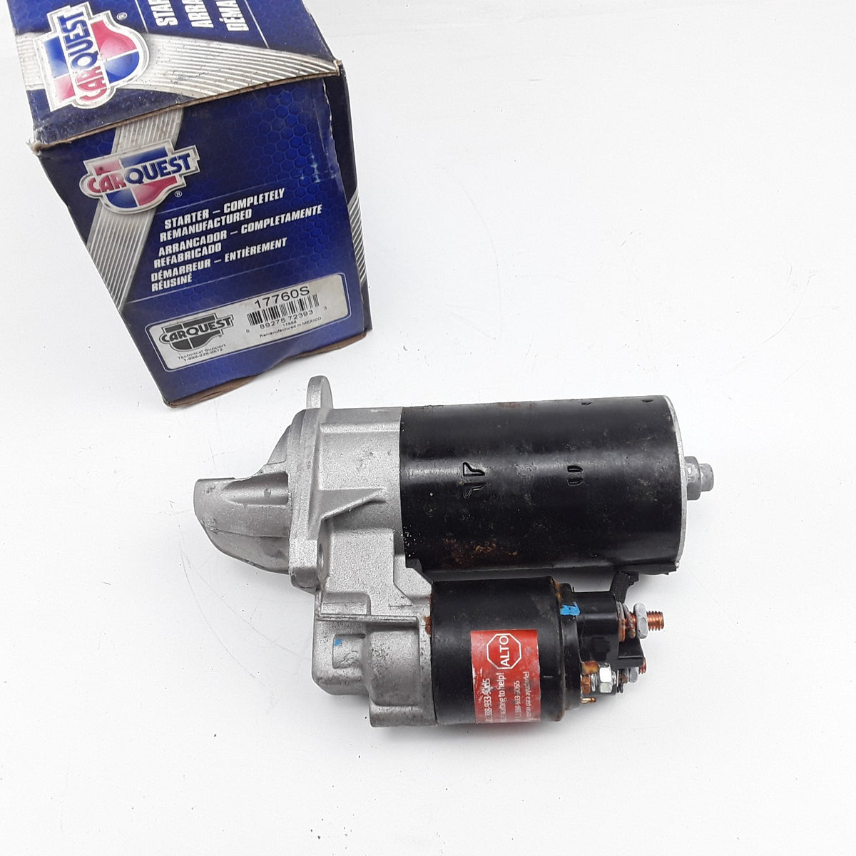 Carquest 17760S Starter Motor For Chevrolet Saturn 2000 2001 2002 2003 2004 2005