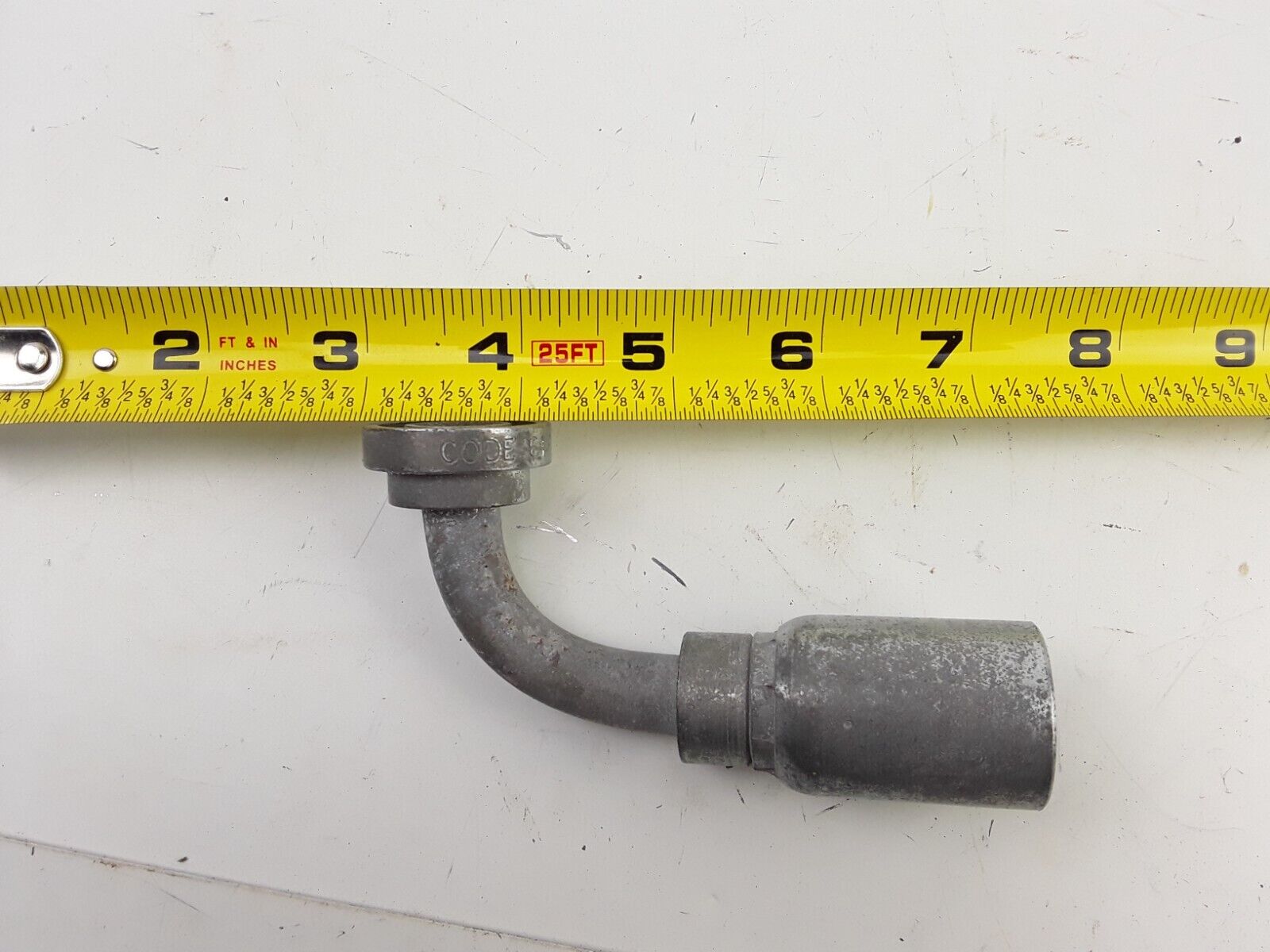 Eaton Weatherhead 08Z-G71 1/2" Hose to 1/2" Split Flange 90DEG. Tube Elbow - HotCarParts
