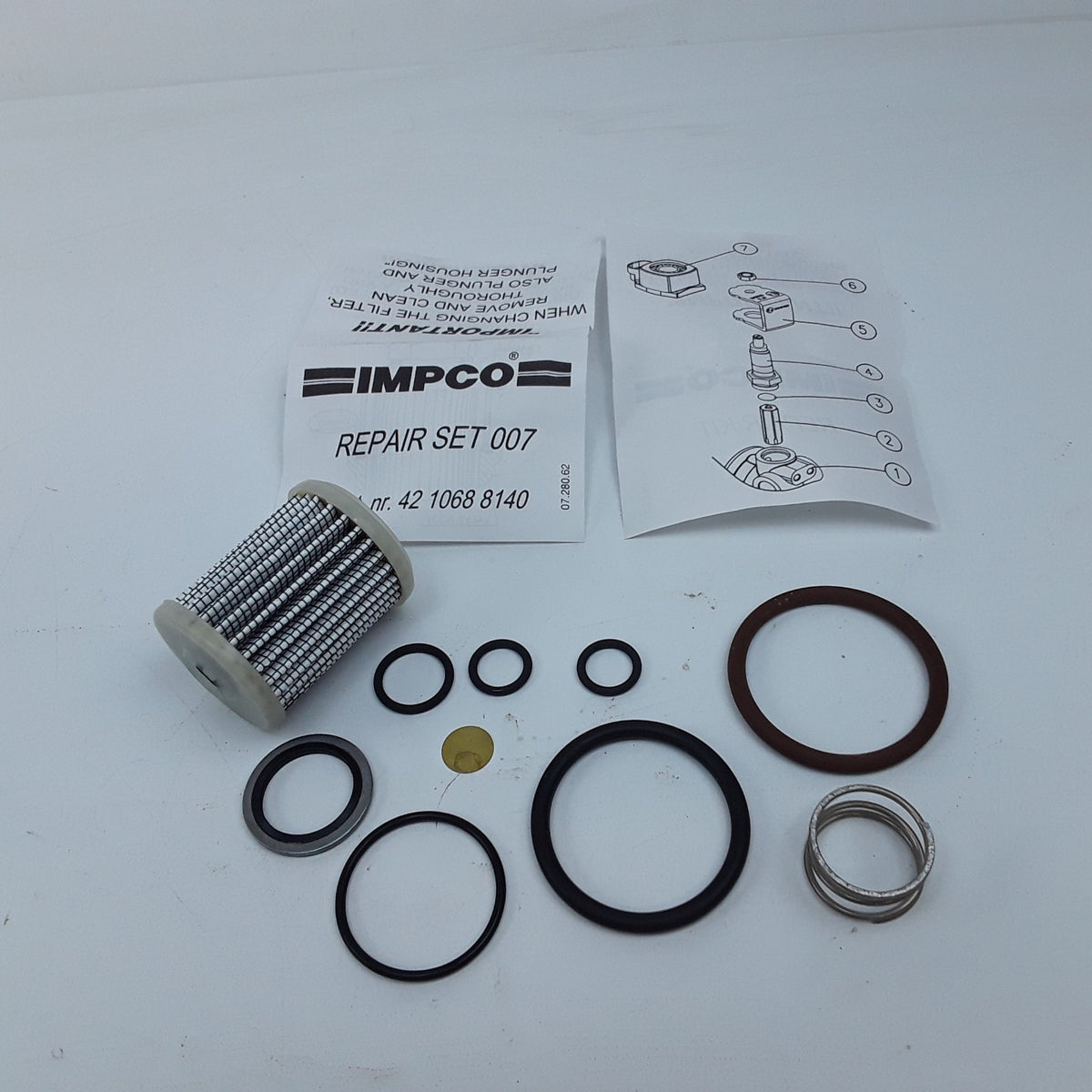 IMPCO Repair Set 007 42 1068 8140 LPG Gas Filters Fits Heavy Duty Forklifts