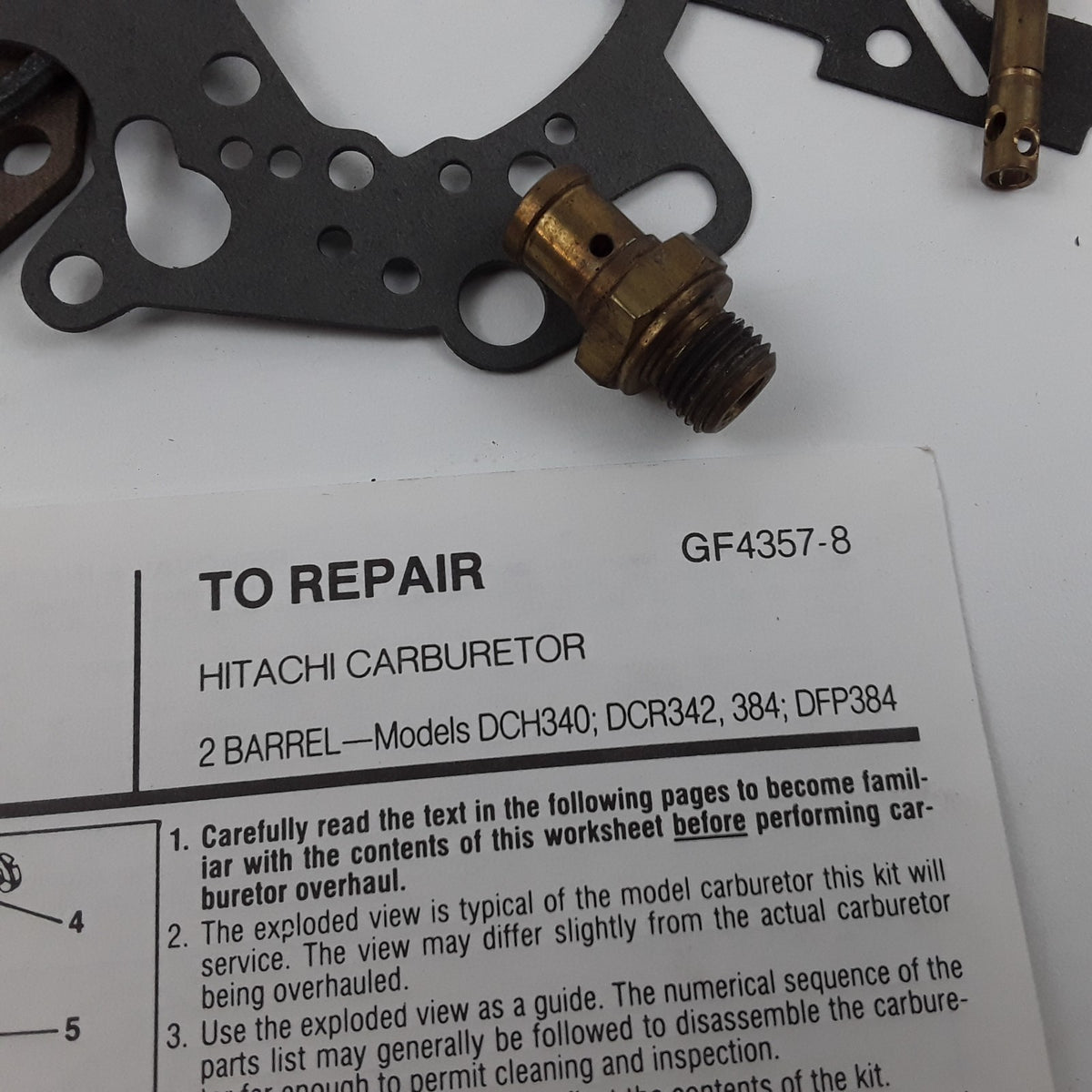 Carburetor Repair Kit Fits Nissan 720 Isuzu Trooper Amigo Pickup 1983 1984-1994