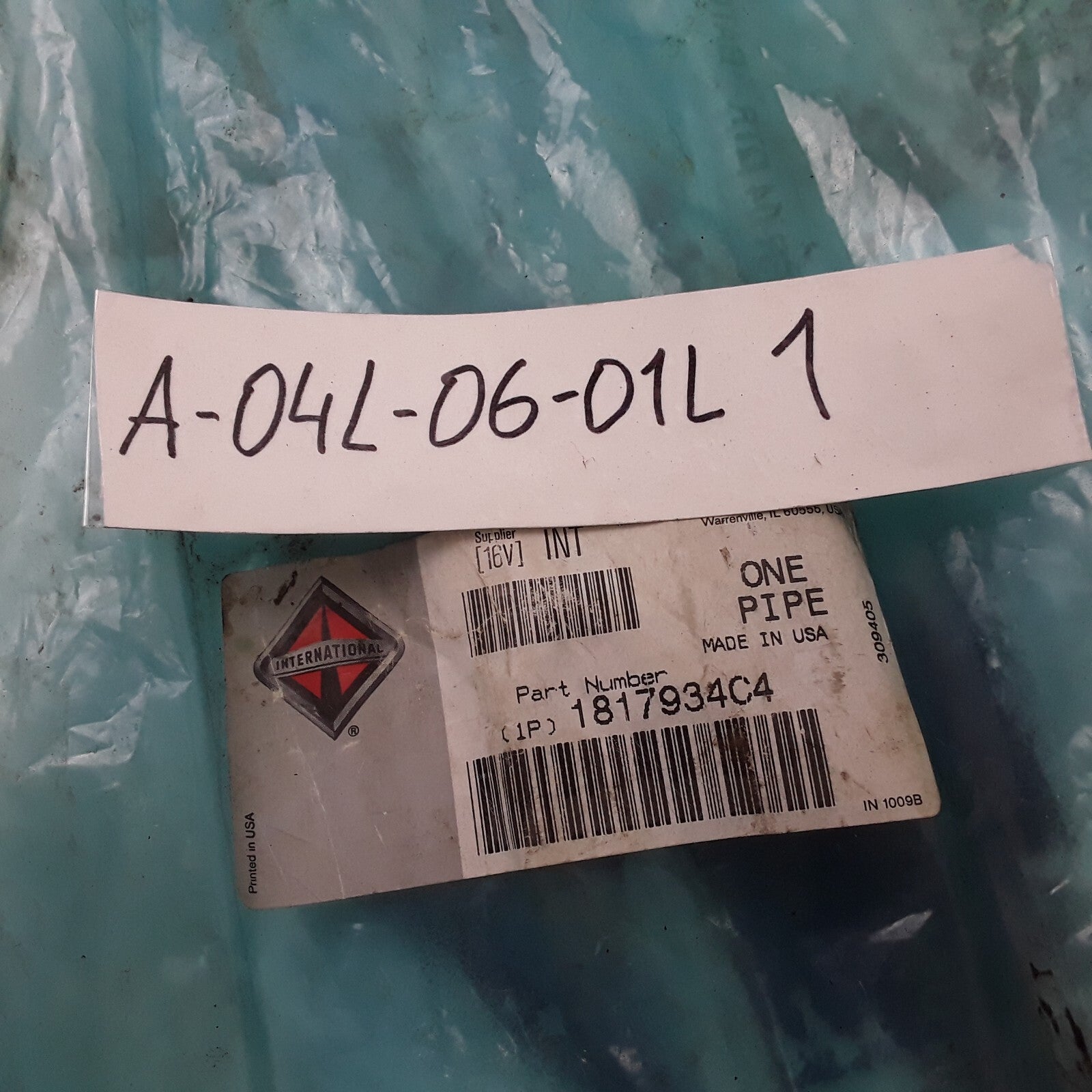 International 1817934C4 Heavy Duty Truck High Performance Fuel Pipe Injector