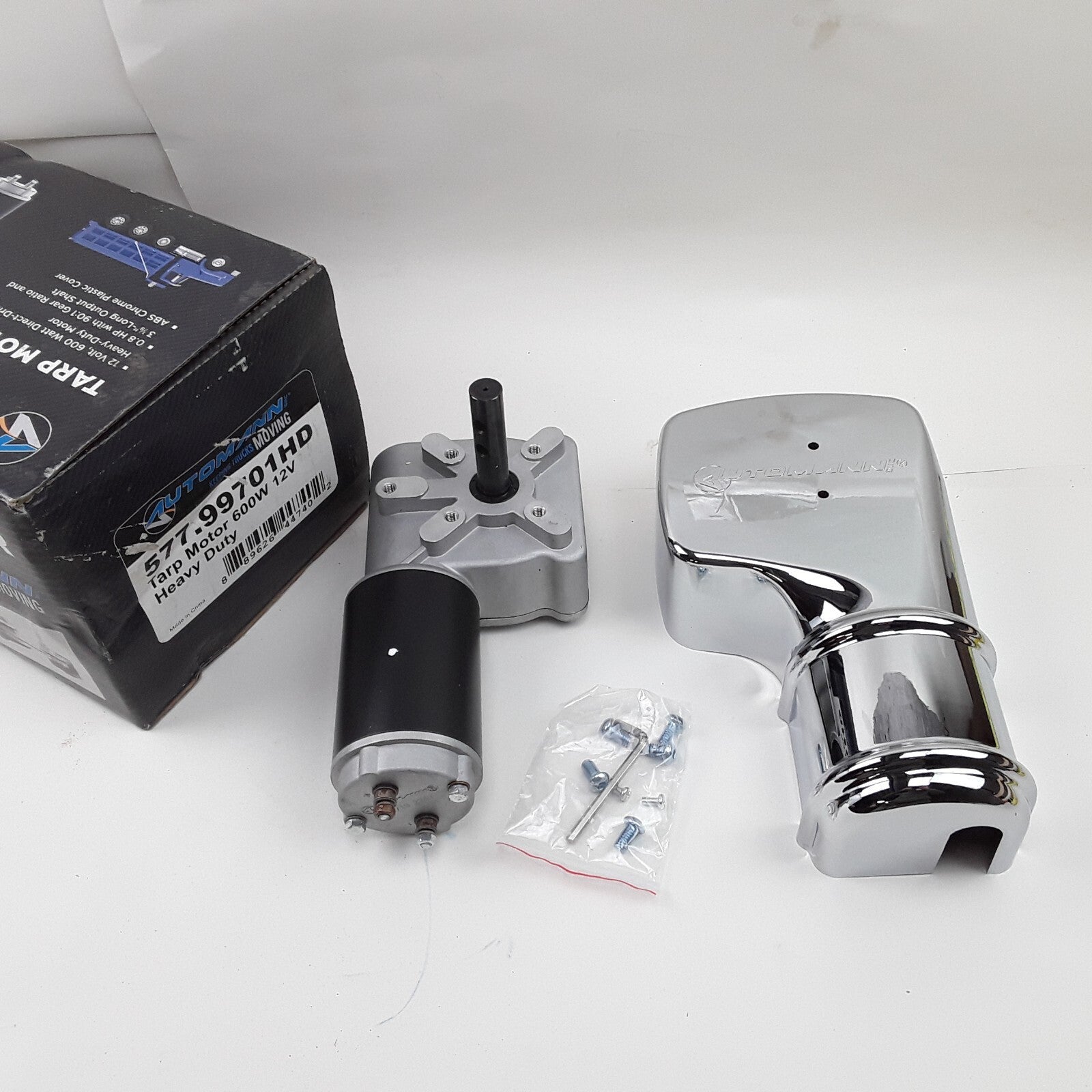 Automann 577.99701HD Tarp Motor 600W 12V Heavy Duty High Performance