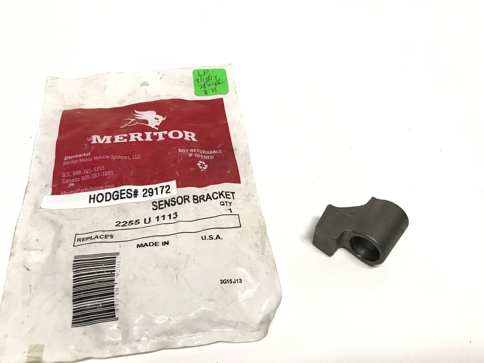 MERITOR FOR FREIGHTLINER ABS SENSOR MOUNTING BRACKET 2255U1113 FAST FREE SHIPING - HotCarParts