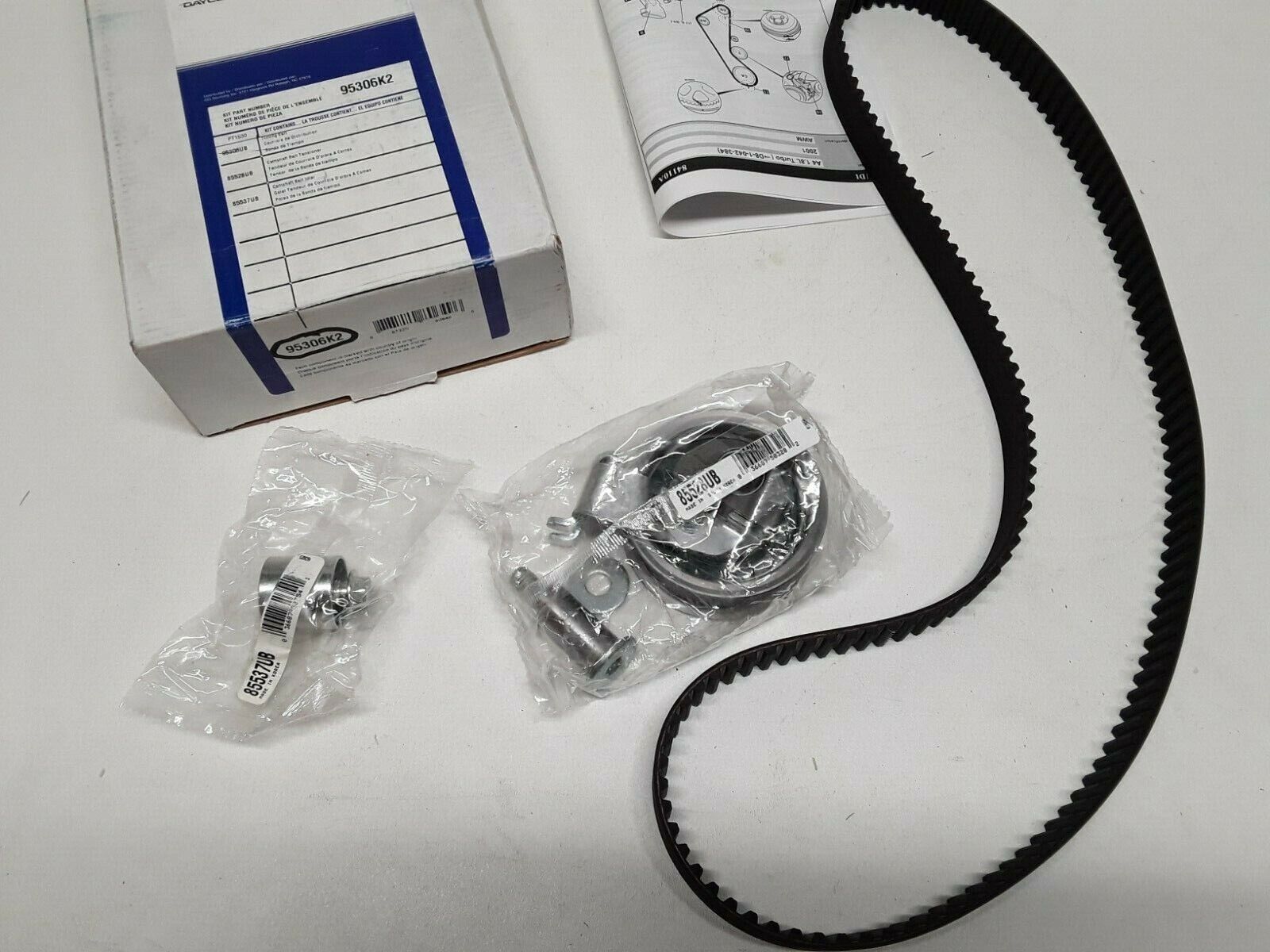 Engine Timing Belt Kit-w/o Water Pump Dayco 95306K2 fits Audi fits Volkswagen - HotCarParts