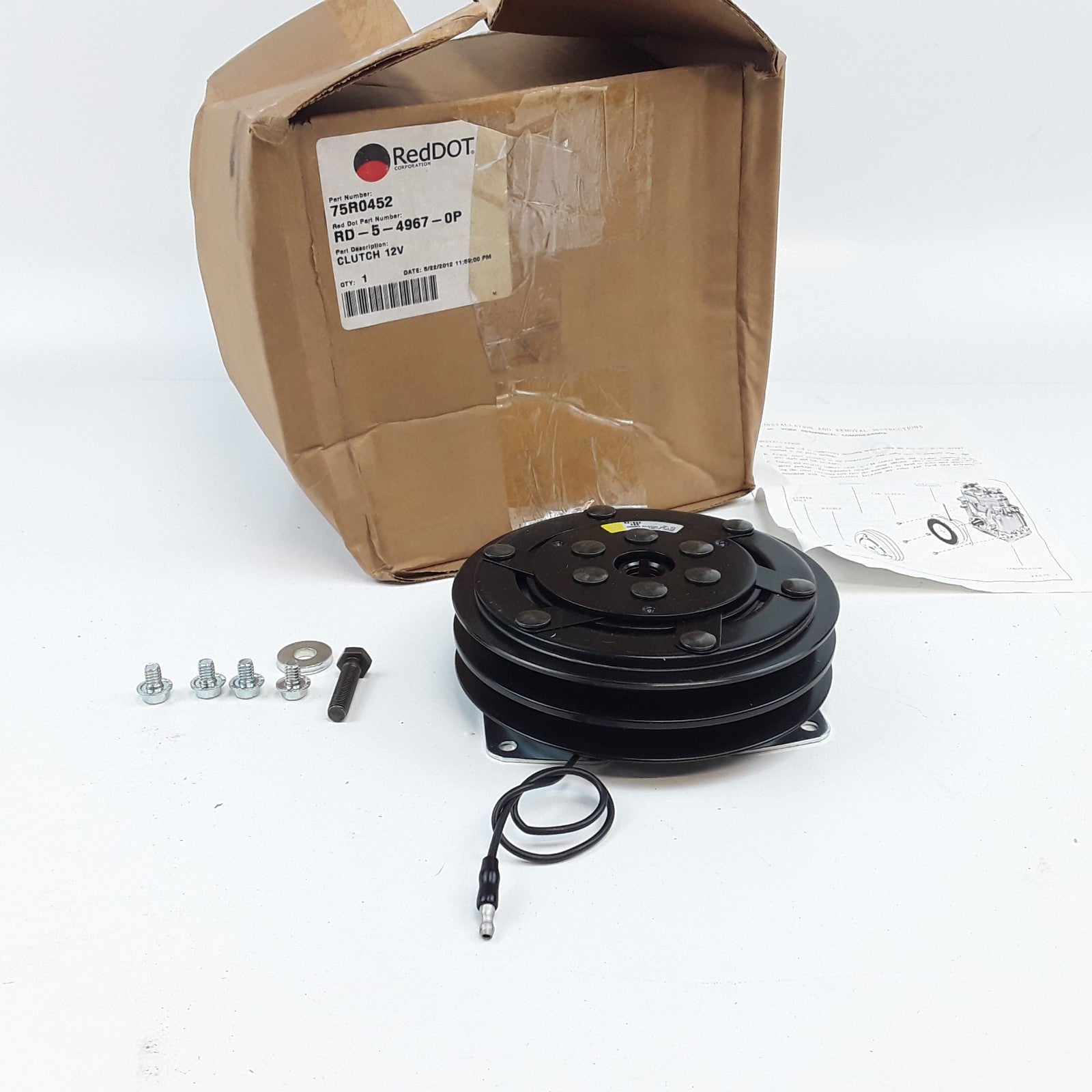 AC A/C Compressor Clutch Fits Chrysler Dodge Plymouth 1970-1983 for YORK TCCI