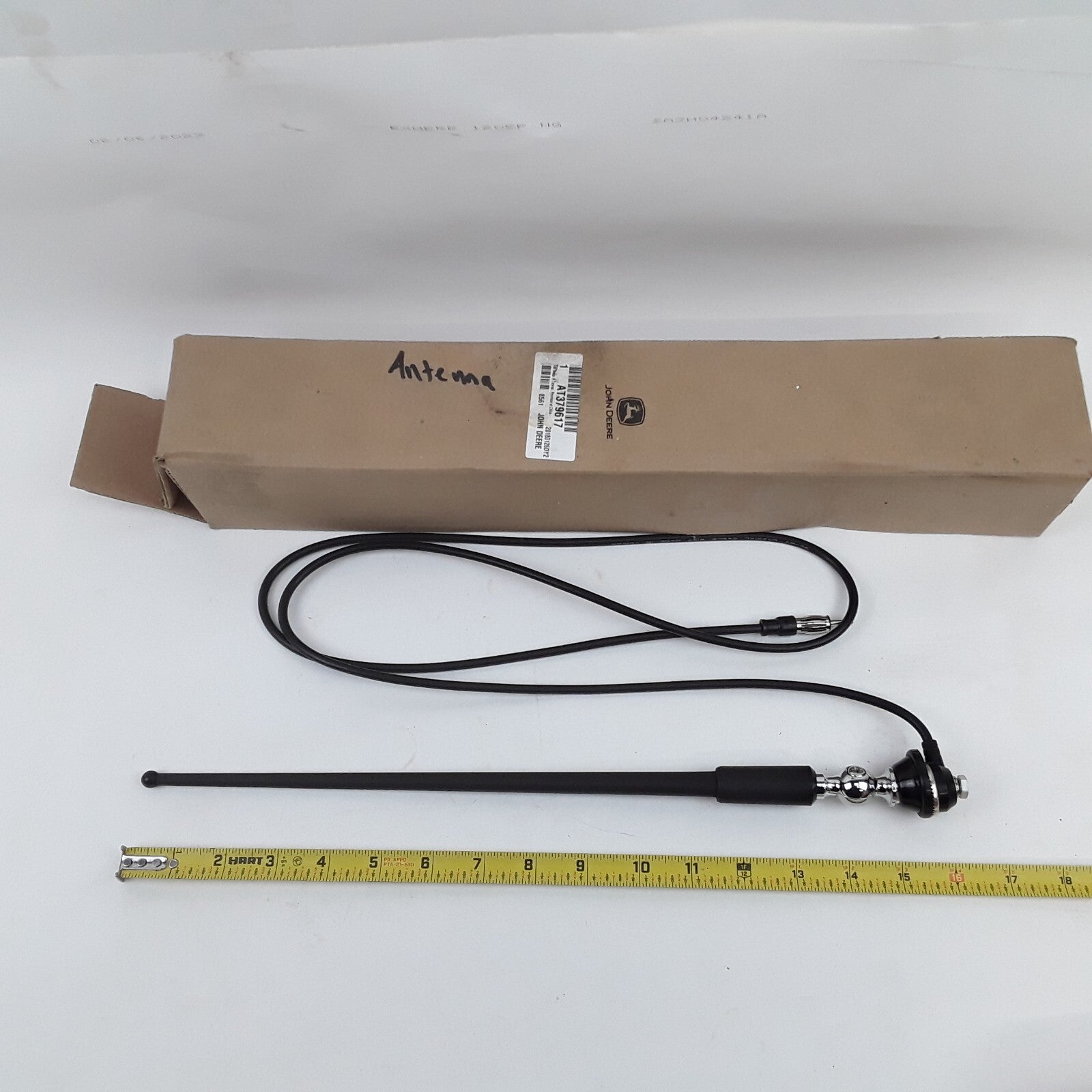 John Deere Antenna AM/FM/Wb 250D-II 300DW 300WW 310 P 310TK TMC 310SL HL 325SK