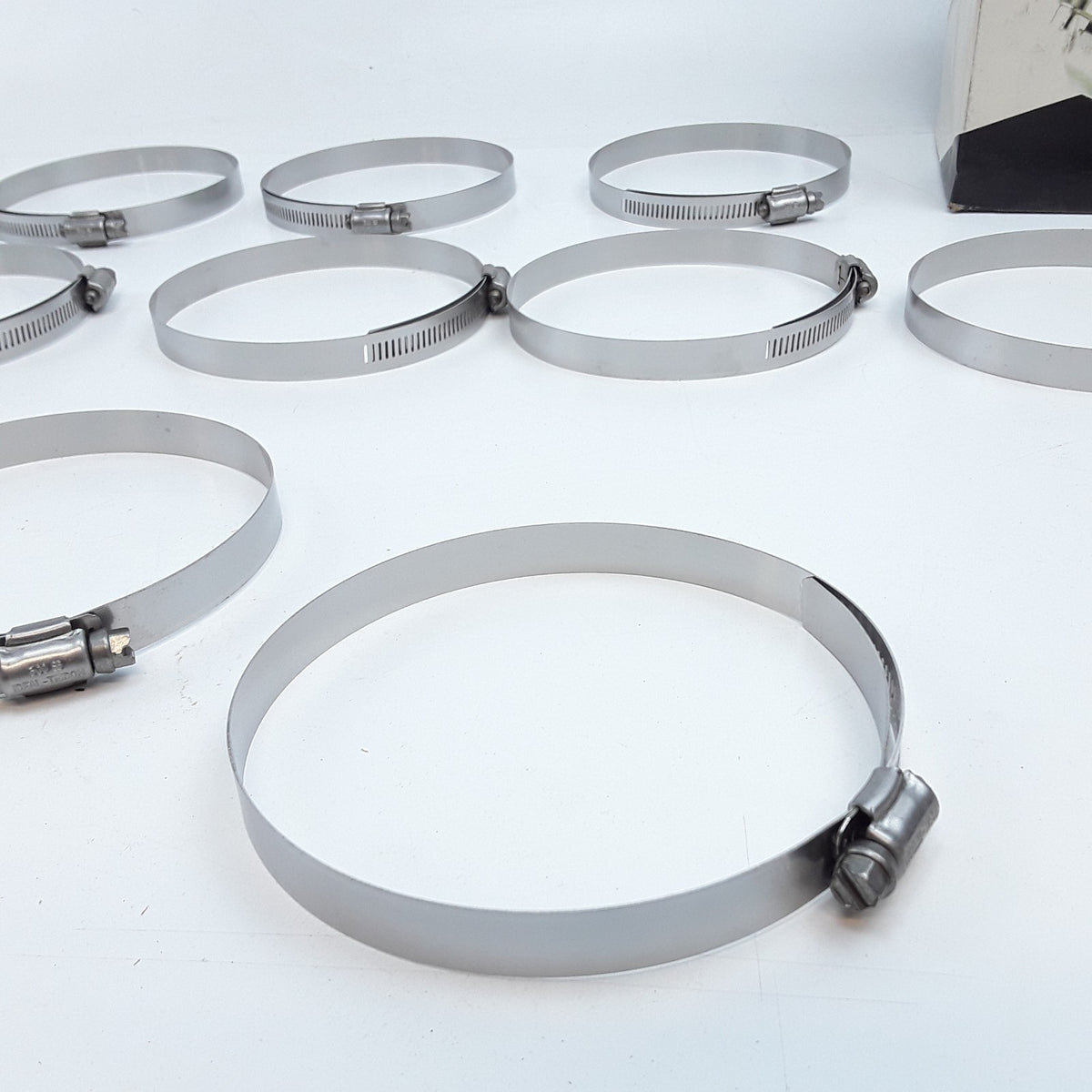 Ideal 6572E Lined-All 300 SS Hose Clamps 4 1/16" - 5" Fits 3 3/4" to 4 1/2" Hose