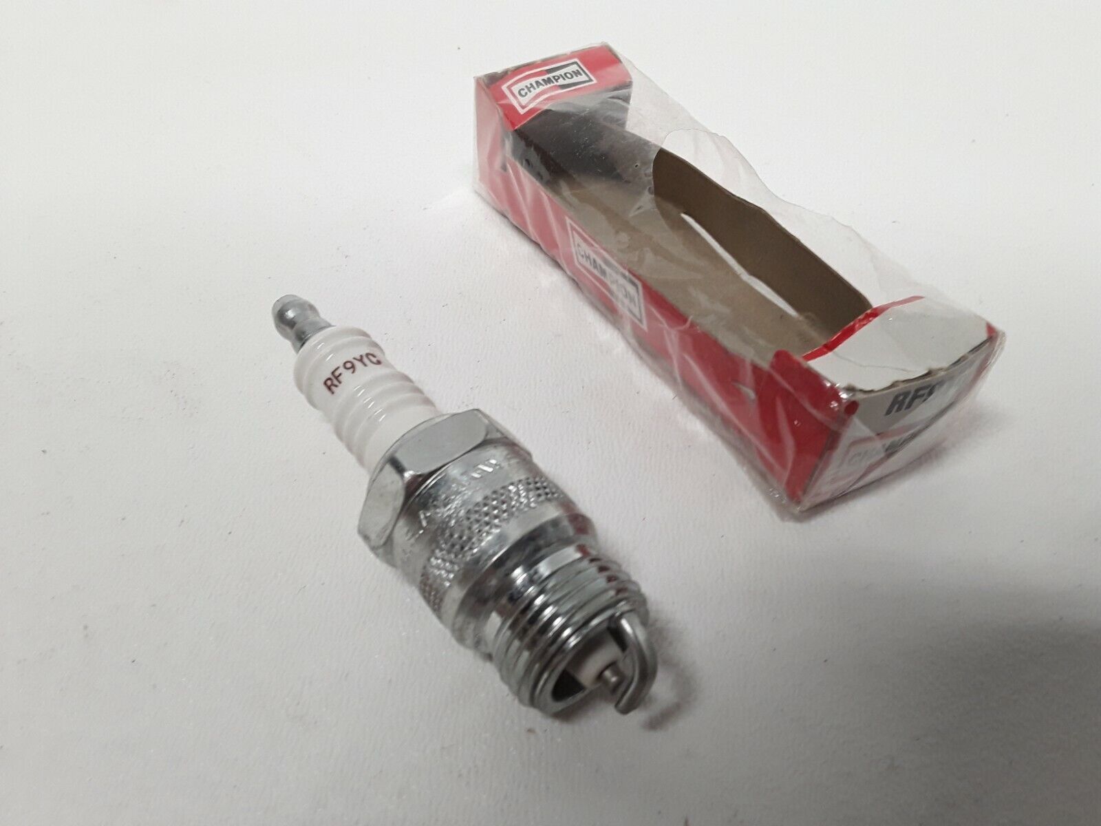 Spark Plug Plus CHAMPION SPARK PLUG BASE NUMBER RF9YC FOR Ford,Mercury,Shelby - HotCarParts