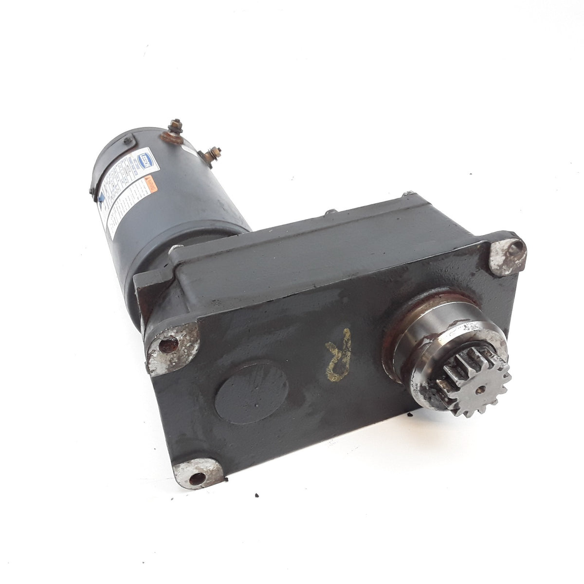 Leeson C42D14NC1E Permanent Magnet Motor & Gear Fits Crown SP3520-30 Forklift