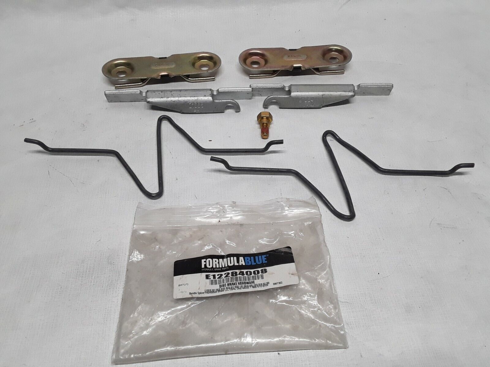 E12284008 DISC BRAKE HARDWARE 21684LH 216852 RH 21686 FORMULABLUE - HotCarParts