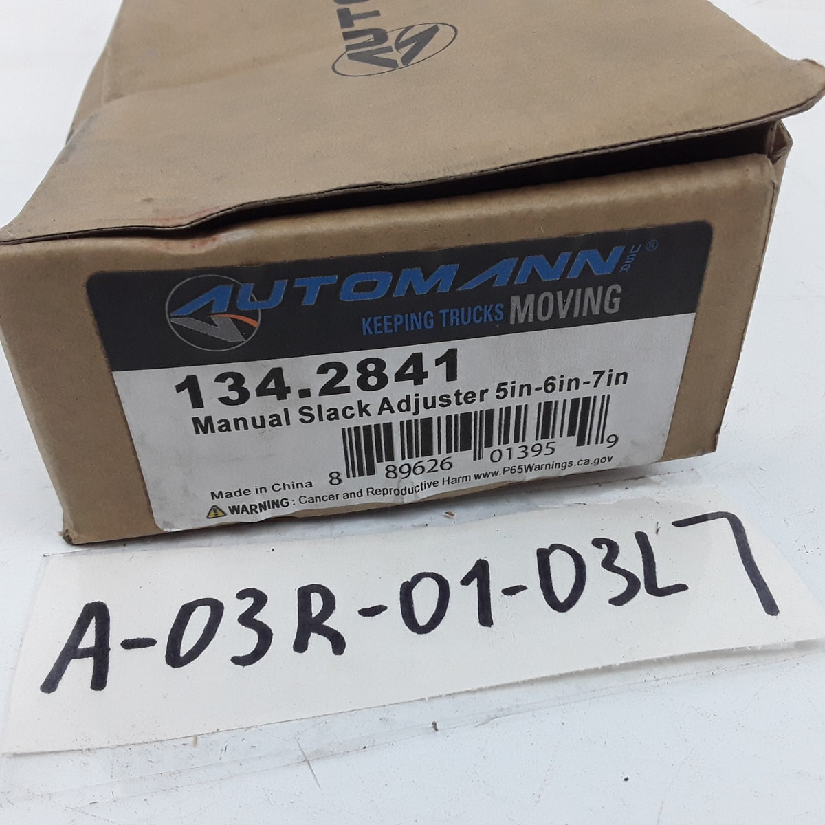 Automann 134.2841 Manual Slack Adjuster 5in-6in-7in For Mack Freightliner Trucks