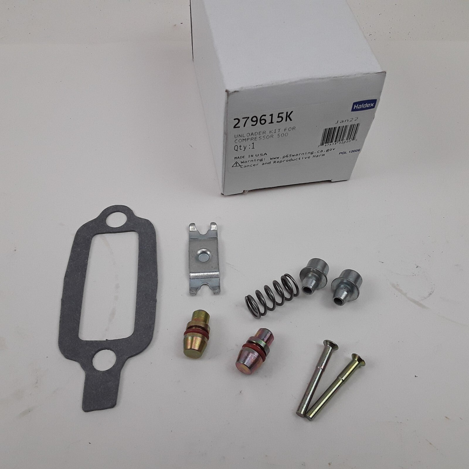 Haldex 279615K - Unloader Kit For Bendix TF500/TF501/TF600/TF700 Compressors