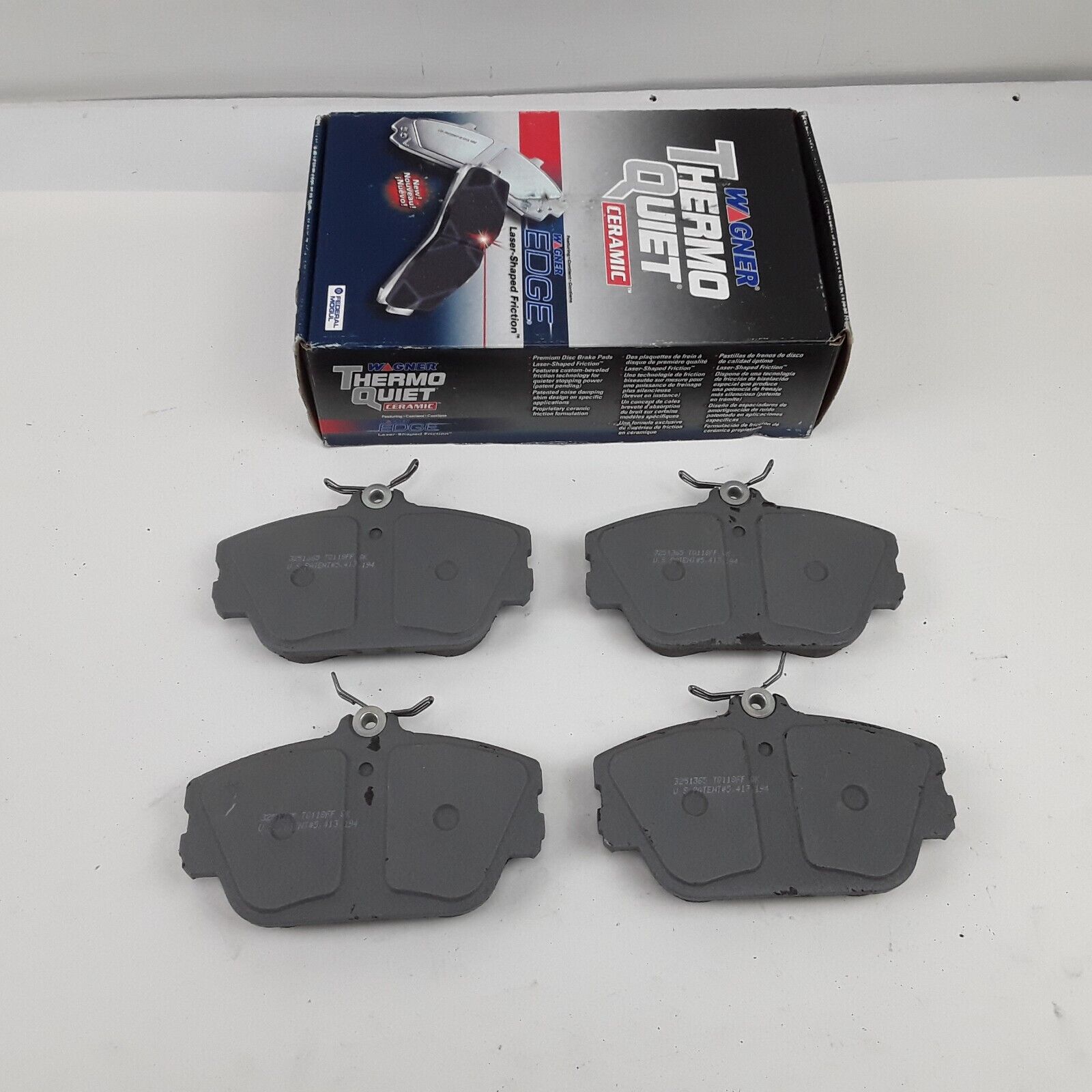 Wagner QC598 Ceramic Disc Brake Pad Set ThermoQuiet For Ford Mercury 1993-2007