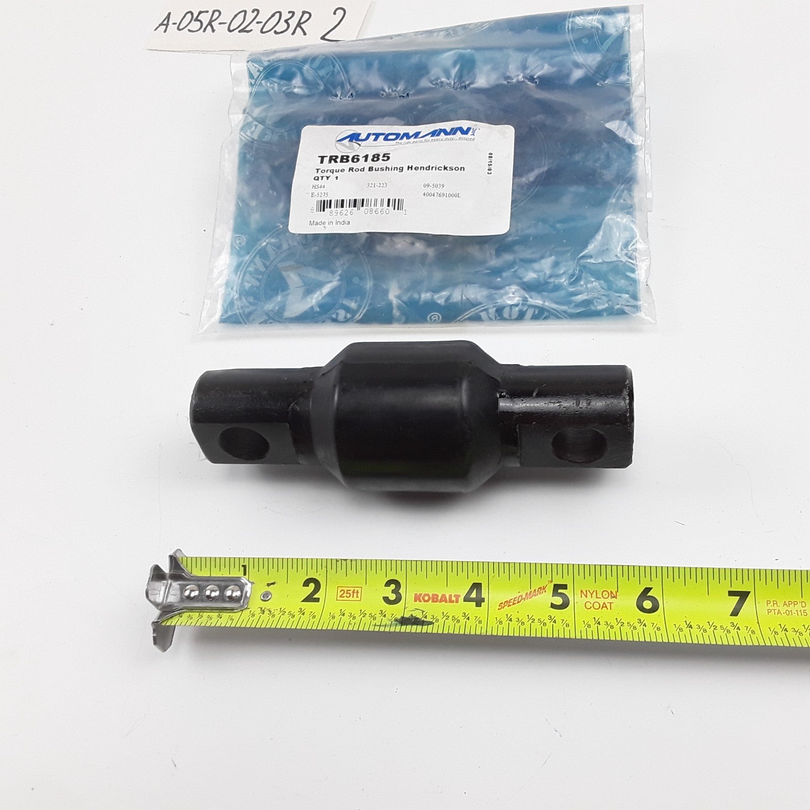 Automann TRB6185 Torque Arm Bushing Assembly For Hendrickson Heavy Duty Trucks