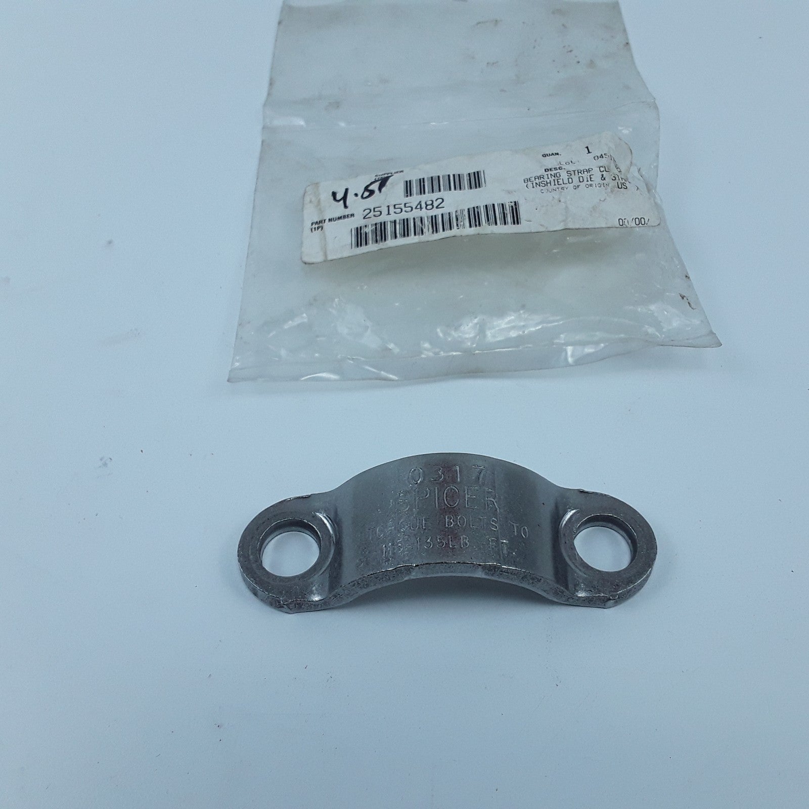 Mack 25155482 U-Joint Strap Assembly Fits Mack Volvo Trucks