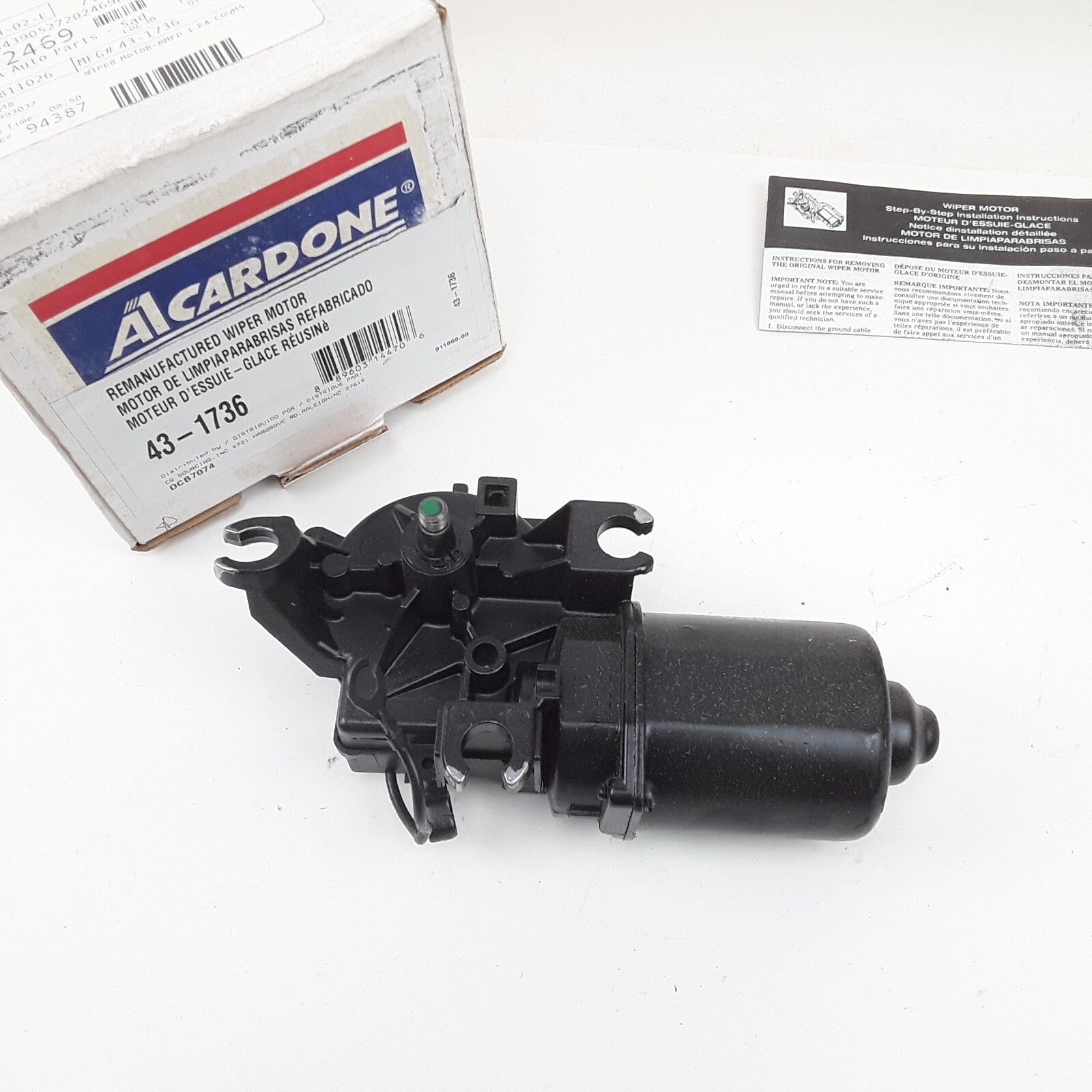 Front Windshield Wiper Motor Fits Toyota Corolla Geo Prizm 1989 1990 1991 1992