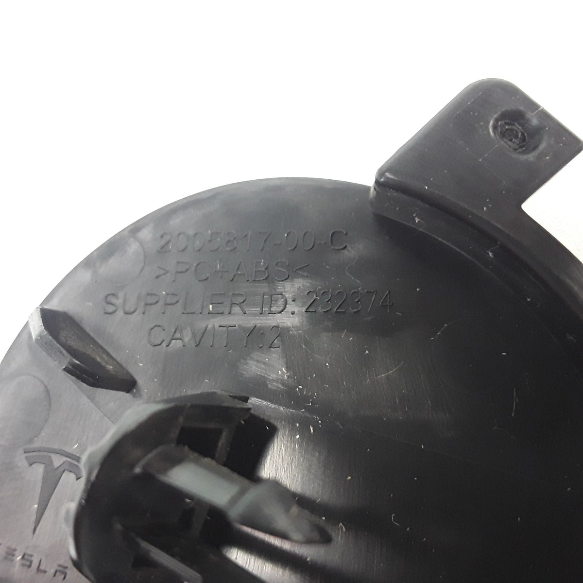 For Tesla Model Y 2025 Performance Front Fascia Tow Hook Cover 2005817-00-C