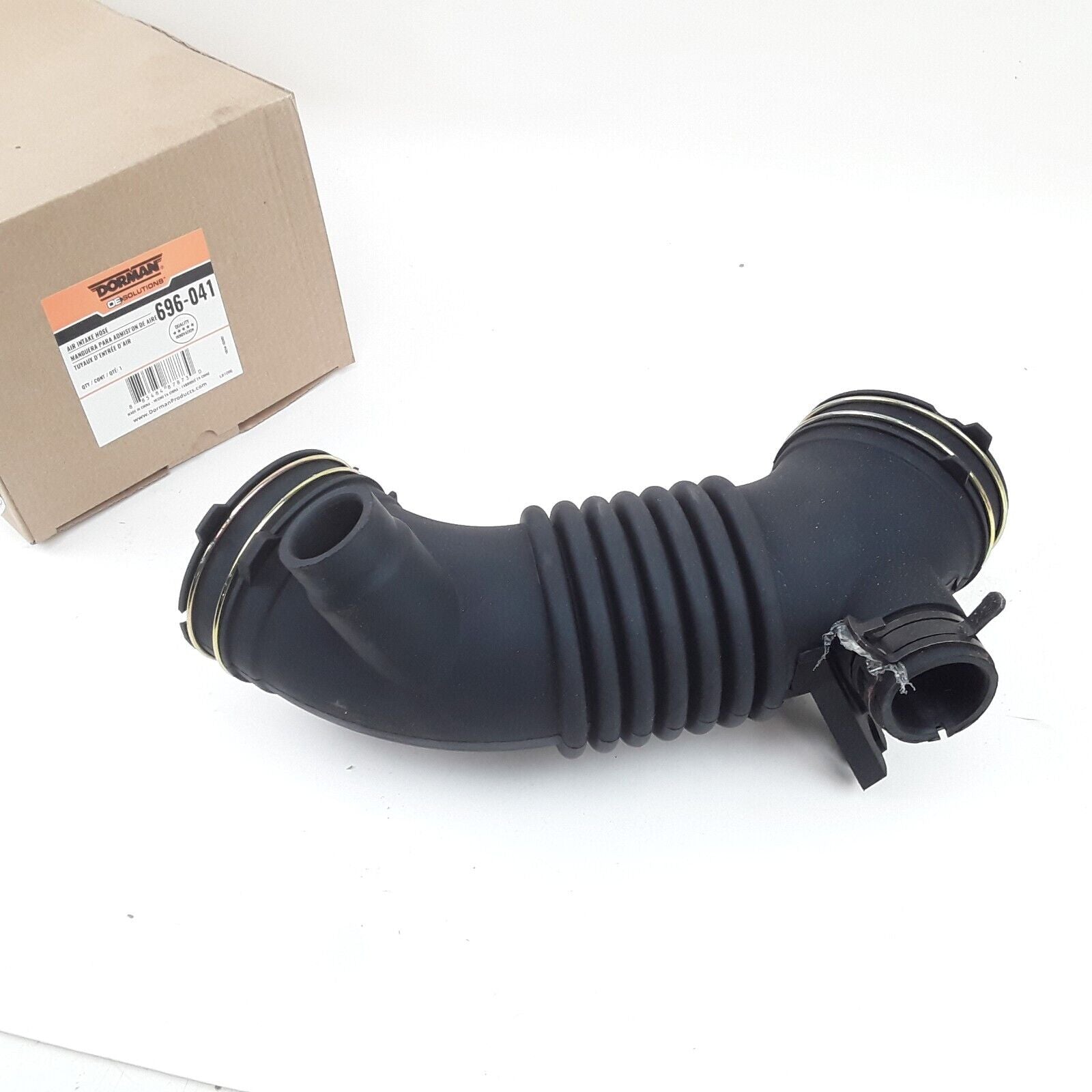 Dorman 696-041 Engine Air Intake Hose Black EPDM Fits Toyota Camry 2012-2017