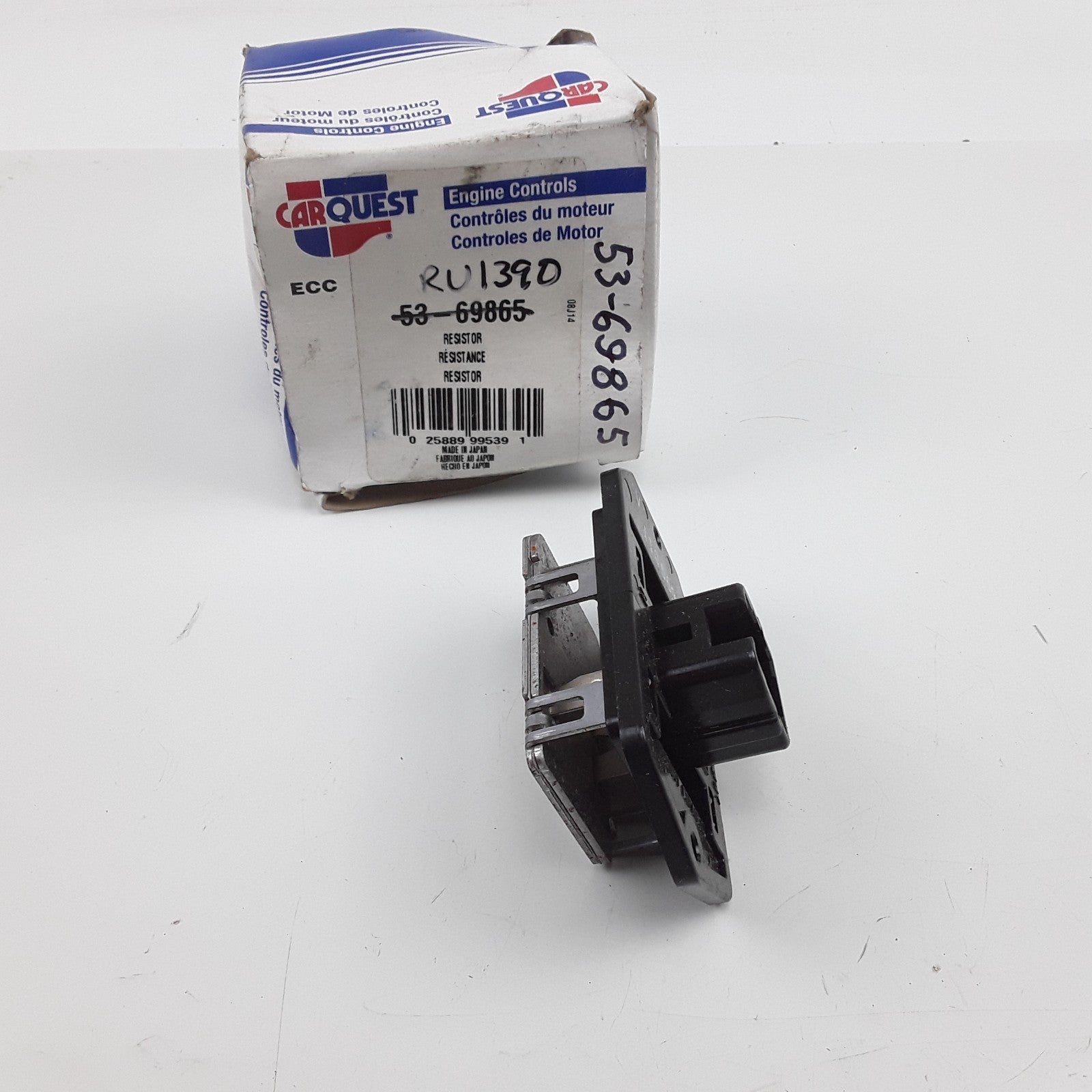 CARQUEST 53-69865 HVAC Blower Motor Resistor Fits Toyota Sienna 2003-2010