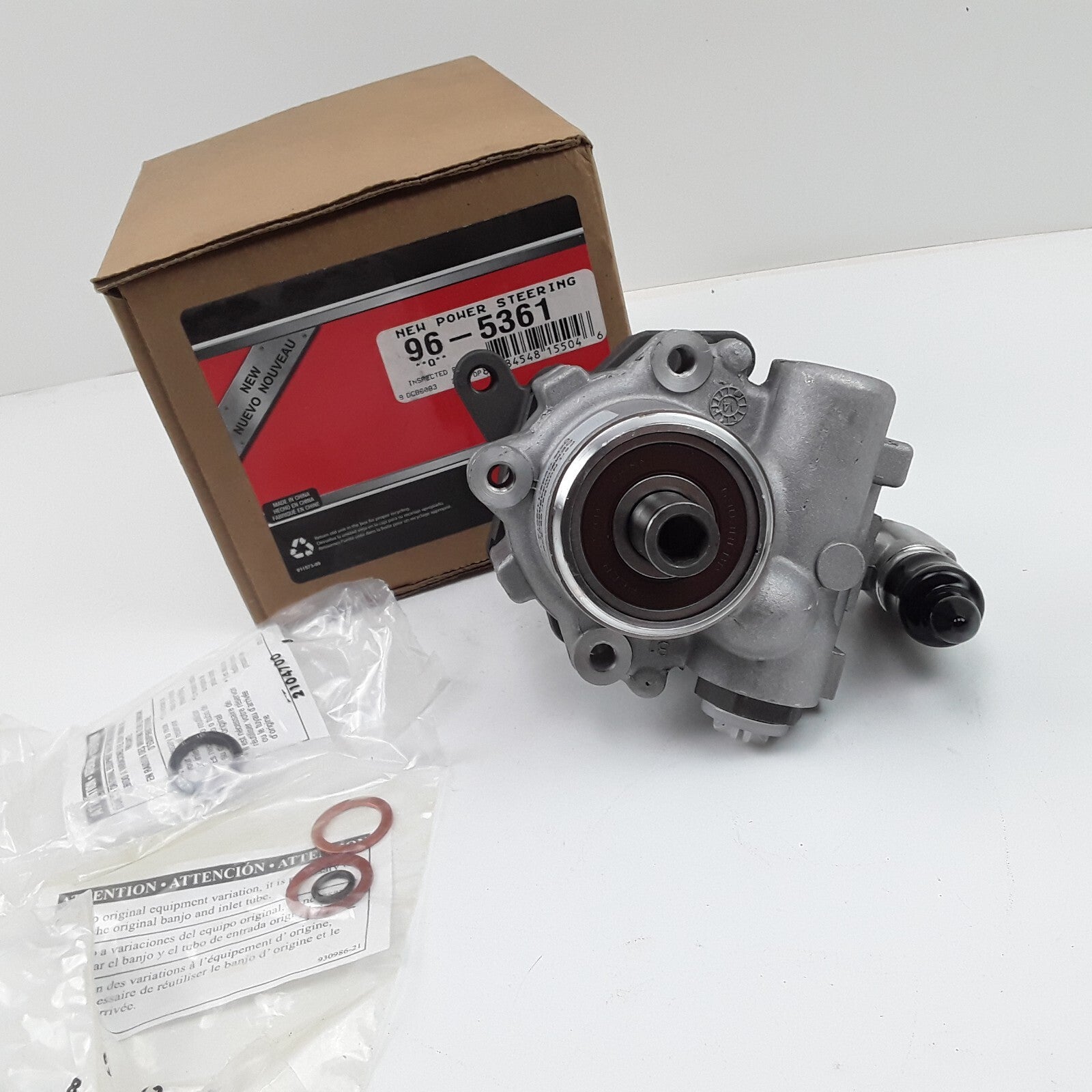 Power Steering Pump Fits Mercedes-Benz CL500 2000-01 E320 2003-2005 E500 2003-06
