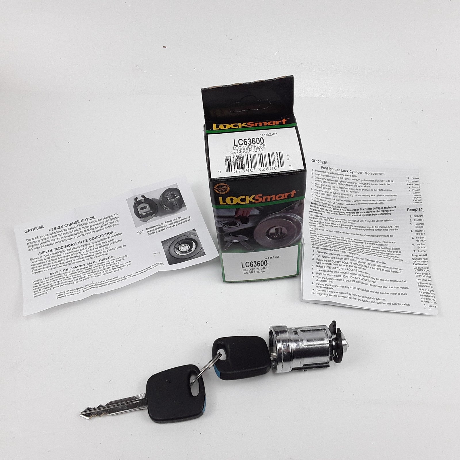 Ignition Lock Cylinder Fits Mazda Tribute Ford Focus Escape 2000 2001 2002-2005