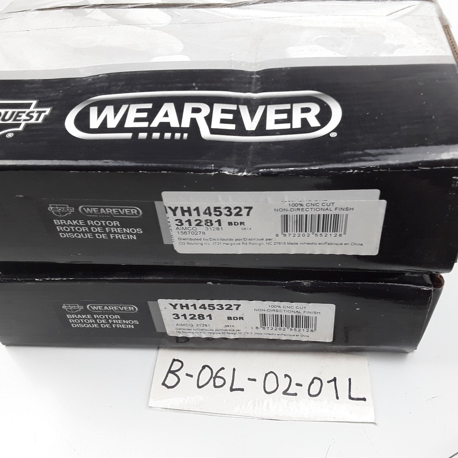 Rear Disc Brake Rotors Fits Daewoo Nubira 1999 2000 2001 2002
