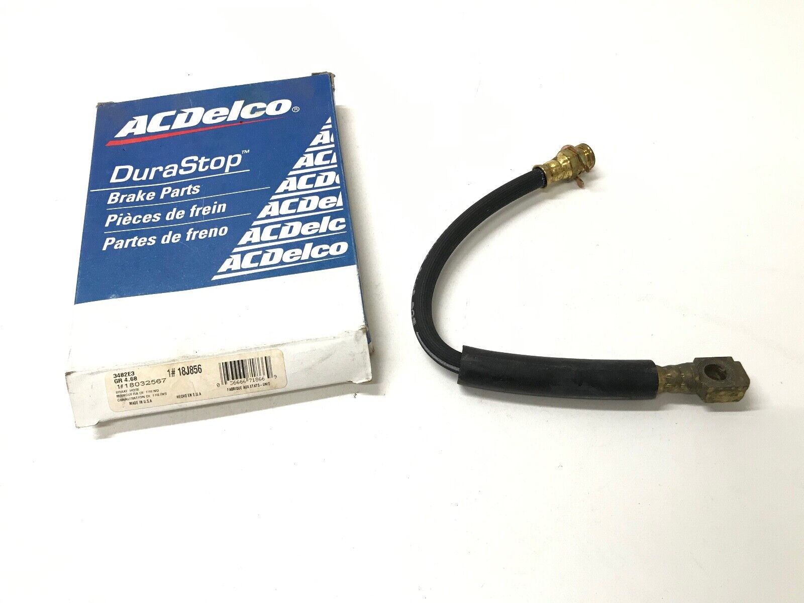 Brake Hydraulic Hose-Hydraulic Brake Hose Assembly Rear 18J856 GM 18032567 - HotCarParts