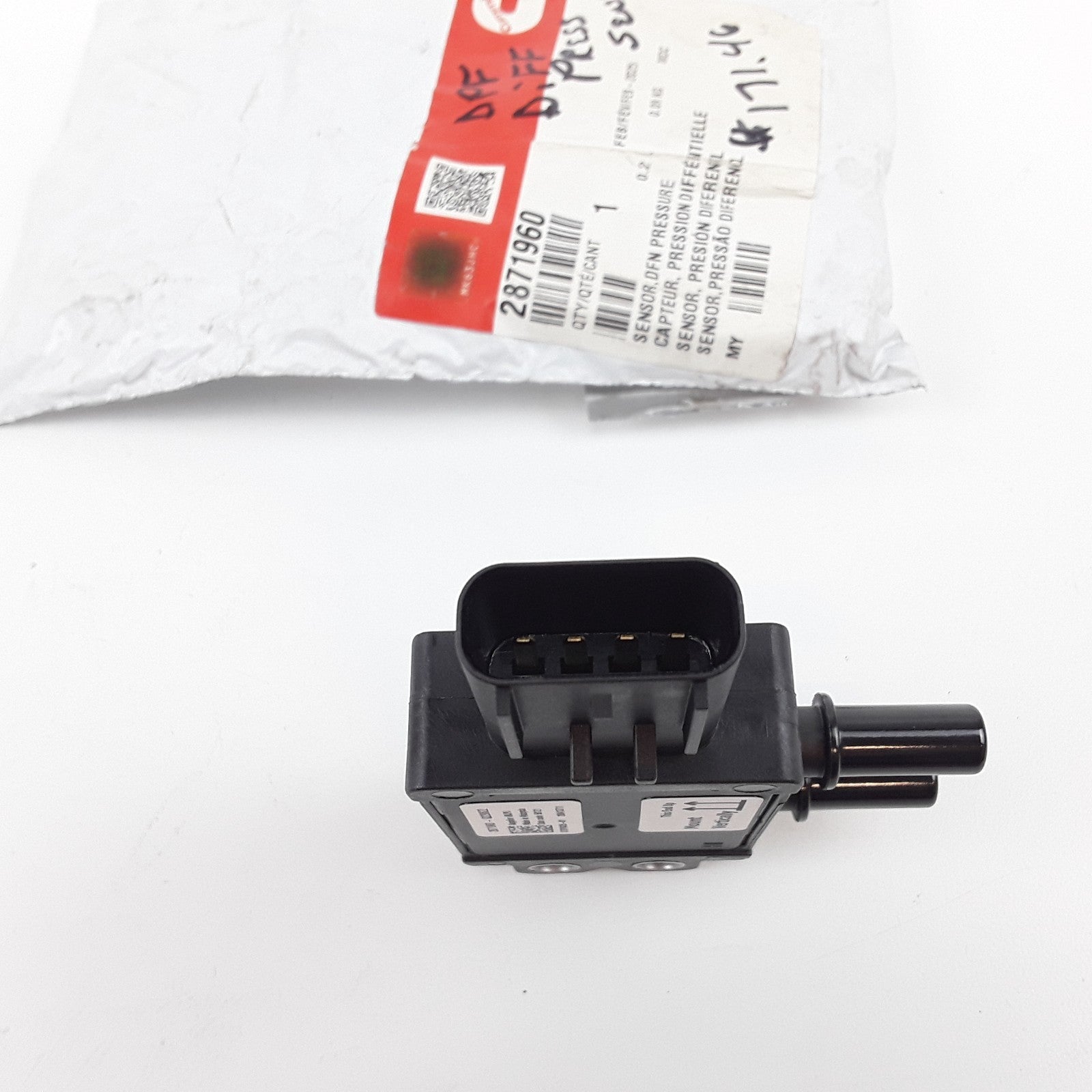GENUINE Differential Pressure Sensor Fits Kenworth Mack Peterbilt Freightliner