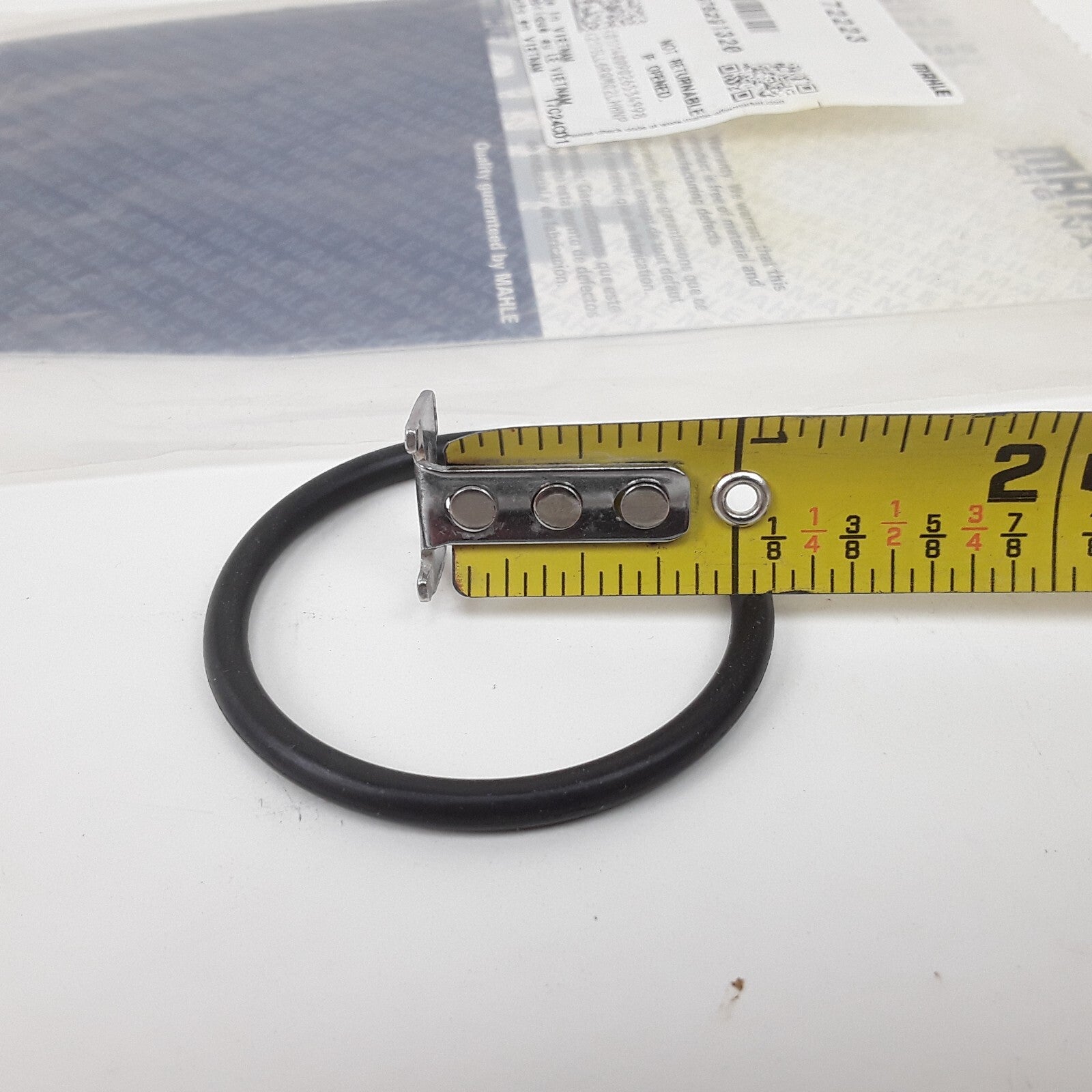 Car Truck Multi Purpose O-Ring Black Inside Diameter 1.61 IN Thickness 0.14 IN