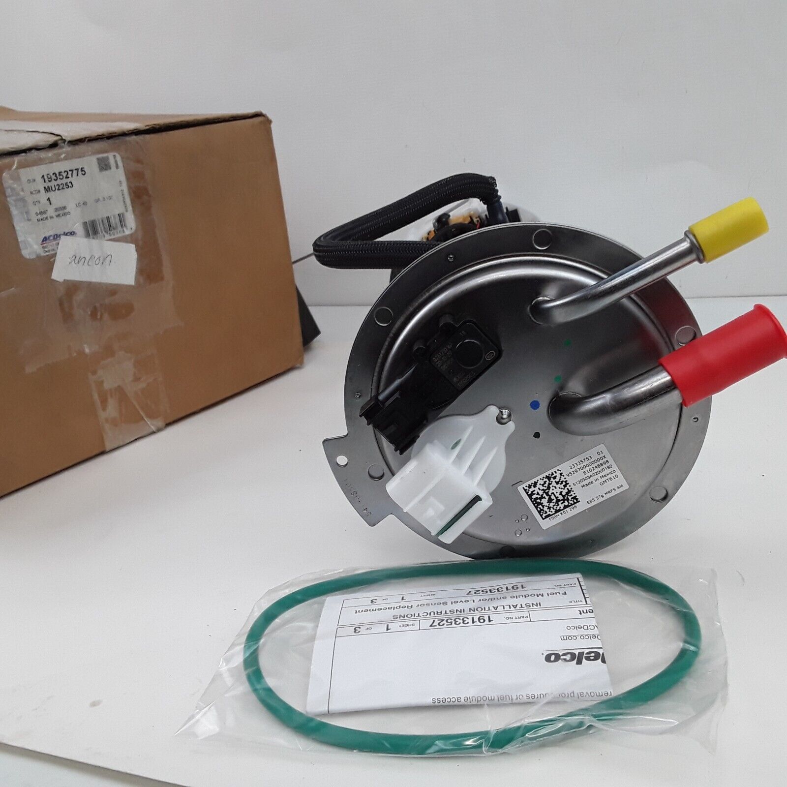 Fuel Pump Module Assembly Acdelco MU2253 19352775  For GM 55 Gallon Fuel Tank